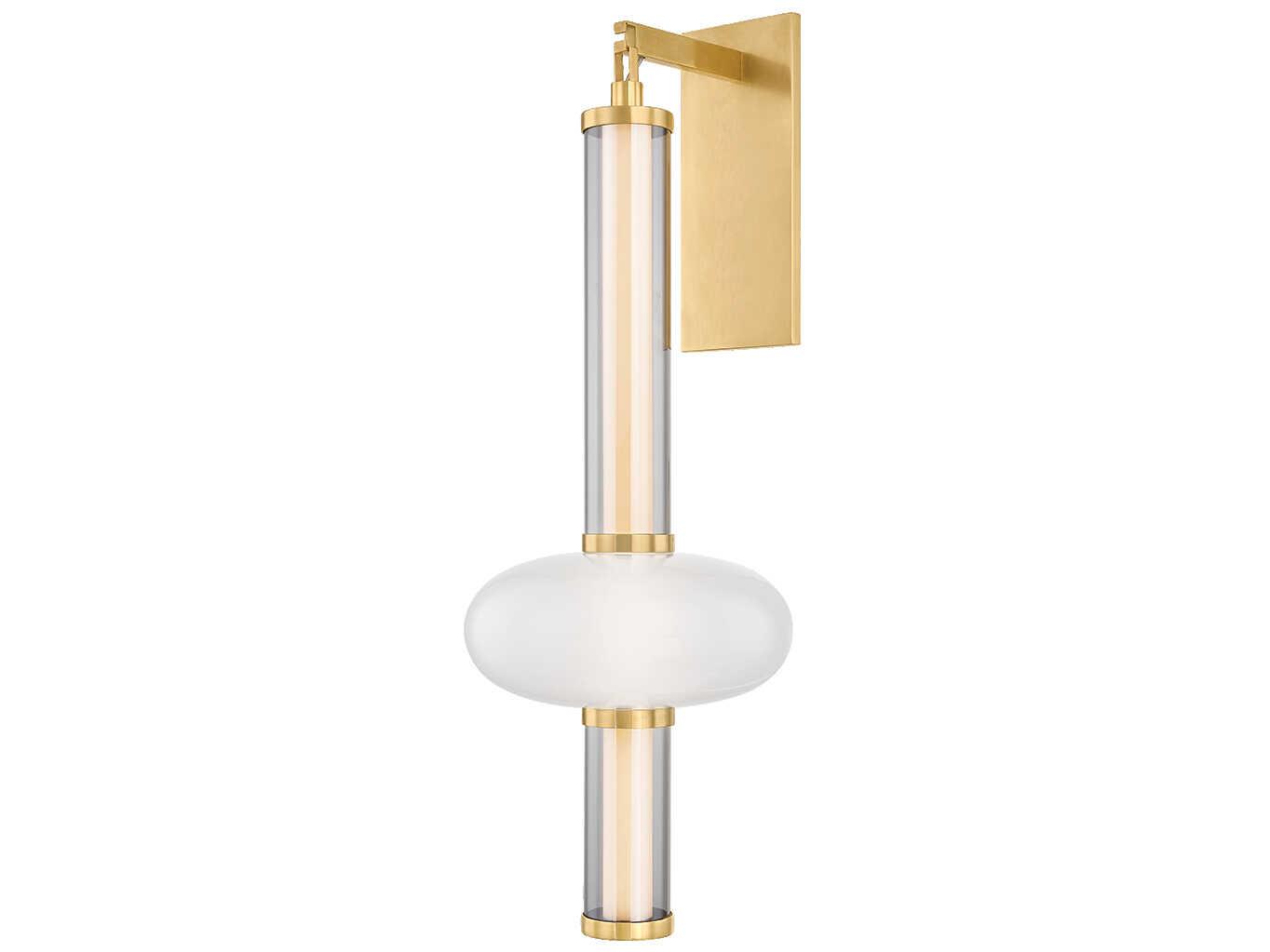 Corbett Lighting Corbin 1-Light Vintage Brass Wall Sconce