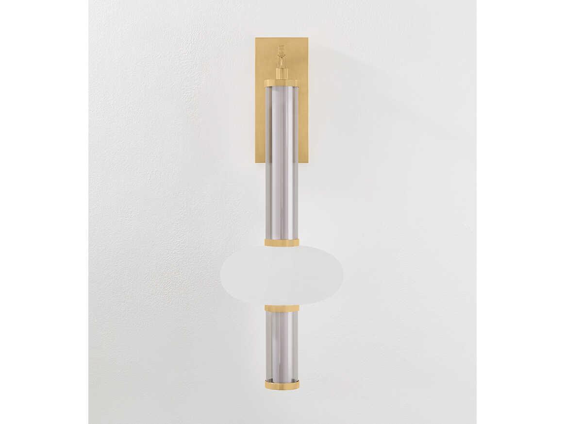 Corbett Lighting Corbin 1-Light Vintage Brass Wall Sconce