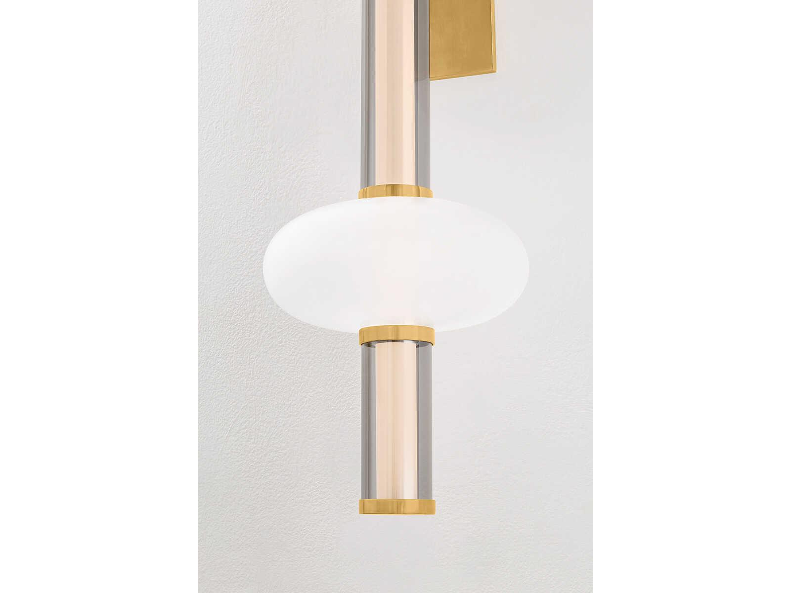 Corbett Lighting Corbin 1-Light Vintage Brass Wall Sconce