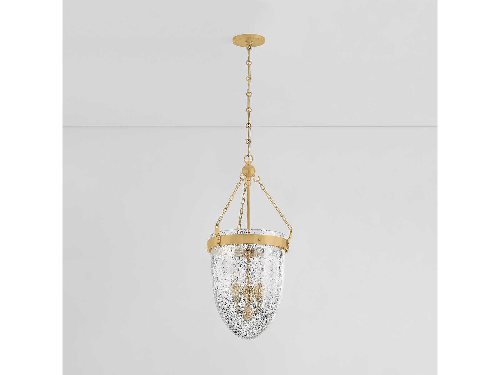 Corbett Lighting Angus 3-Light Vintage Brass Pendant