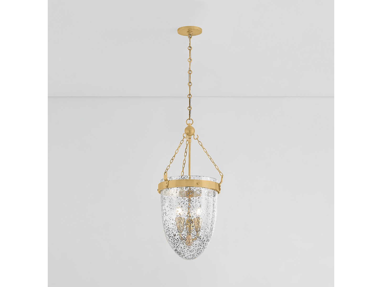 Corbett Lighting Angus 3-Light Vintage Brass Pendant