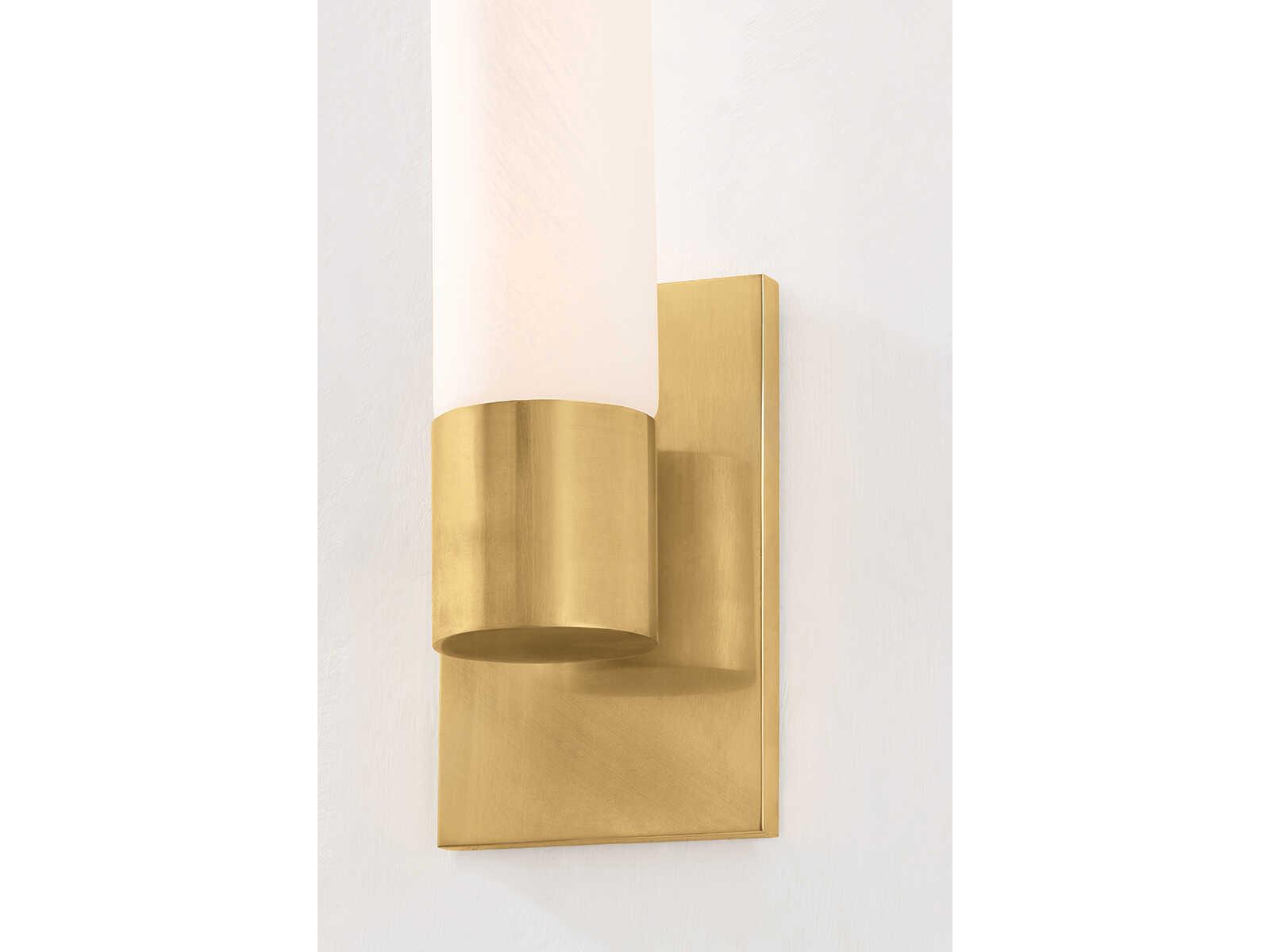 Corbett Lighting Balerma 1-Light Vintage Brass Wall Sconce