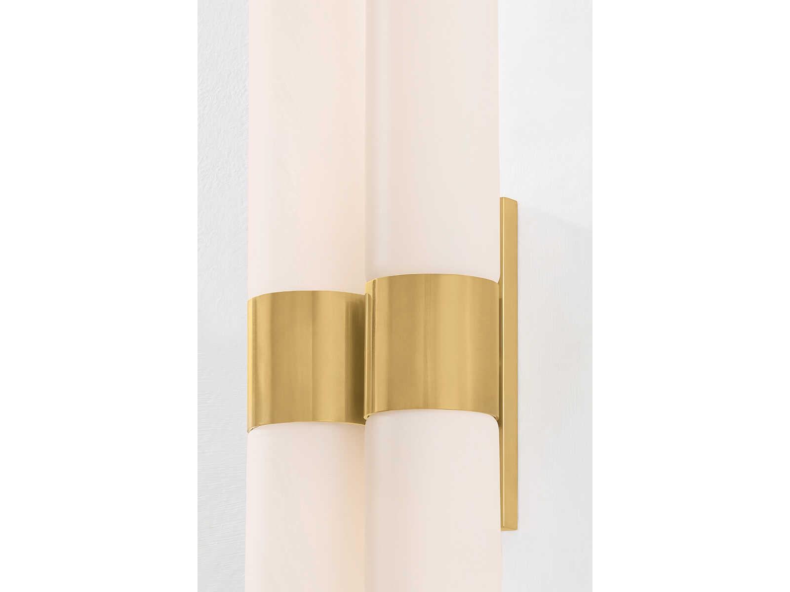 Corbett Lighting Balerma 4-Light Vintage Brass Wall Sconce