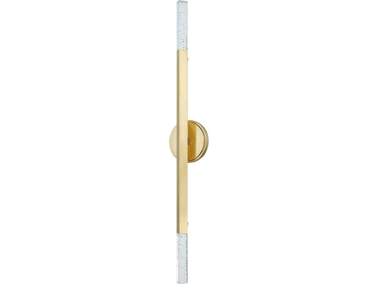 Corbett Lighting Strasbourg 2-Light Vintage Brass Wall Sconce