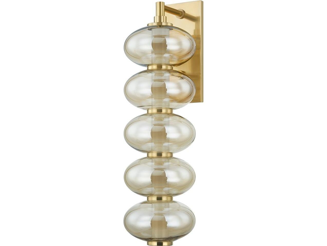 Corbett Lighting Toulouse 1-Light Vintage Brass Wall Sconce