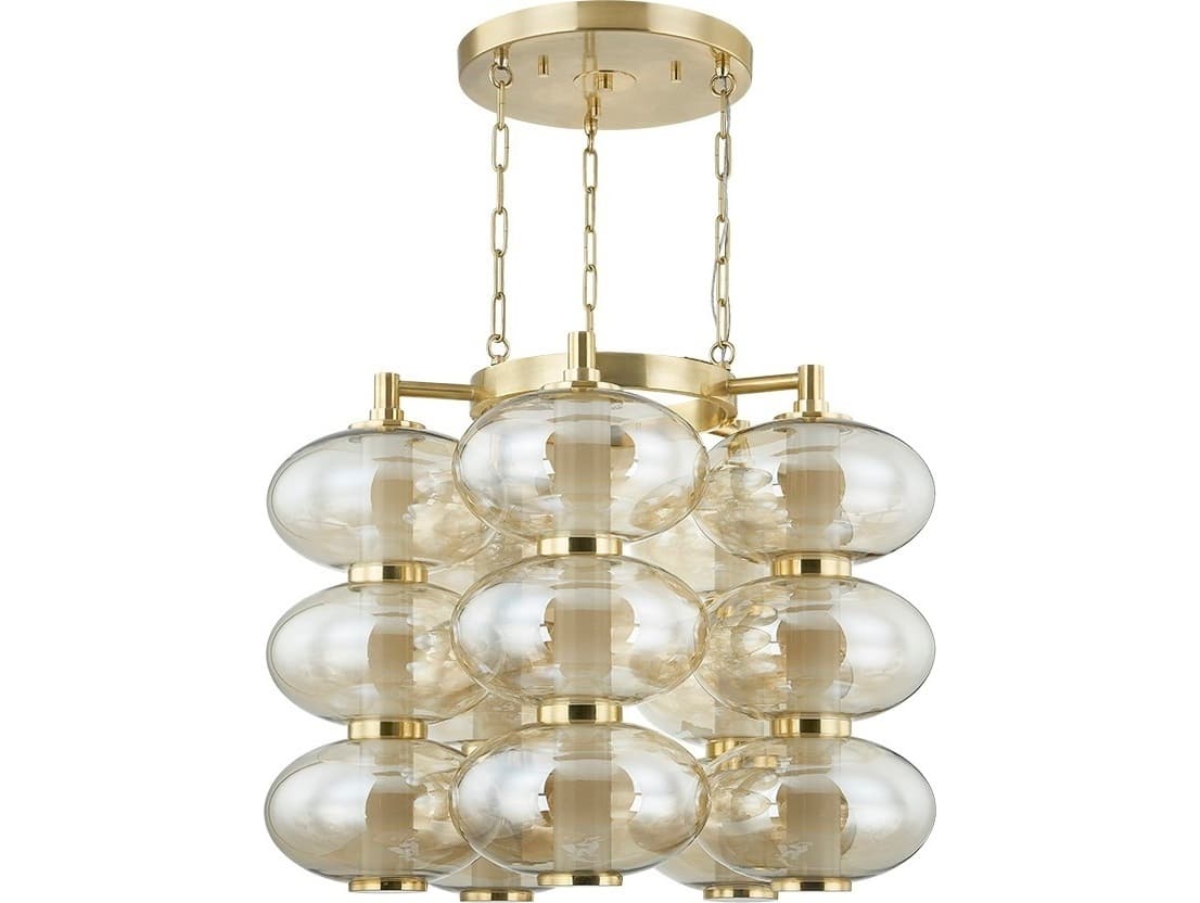 Corbett Lighting Toulouse 5-Light Vintage Brass Chandelier