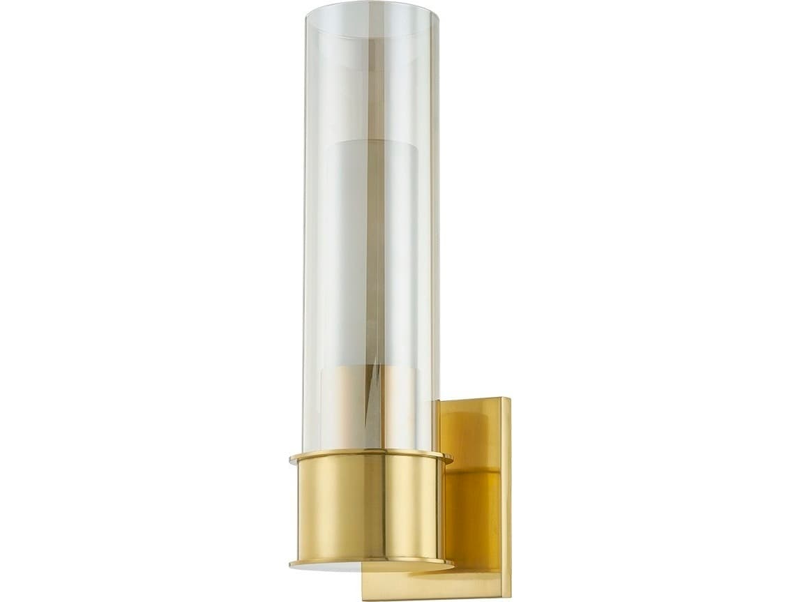 Corbett Lighting Granada 1-Light Vintage Polished Brass Wall Sconce