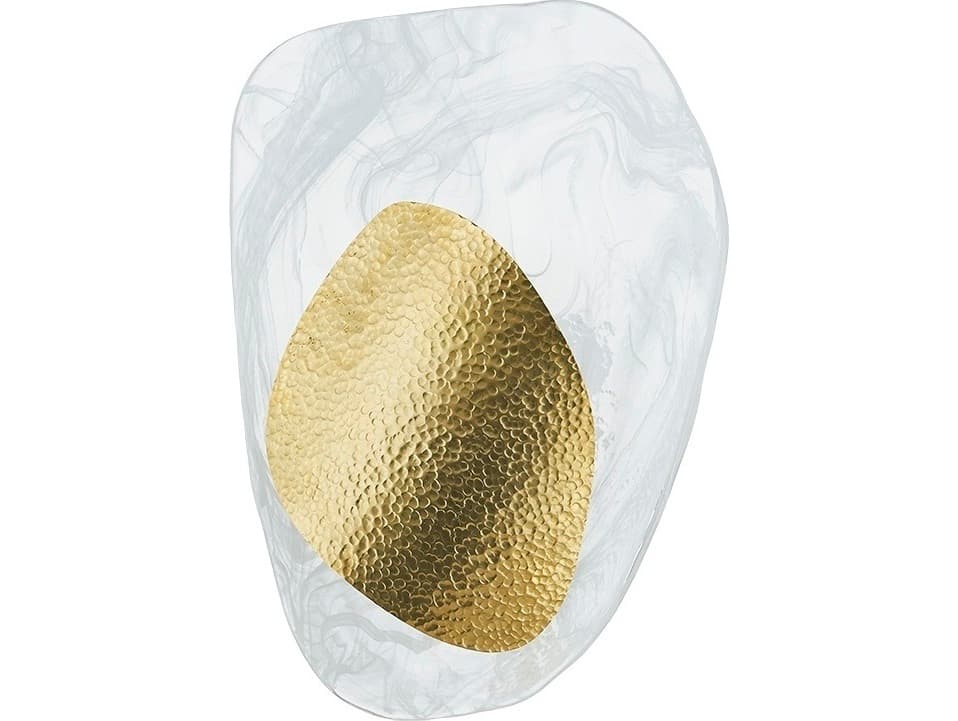 Corbett Lighting Bilbao 1-Light Vintage Brass Wall Sconce