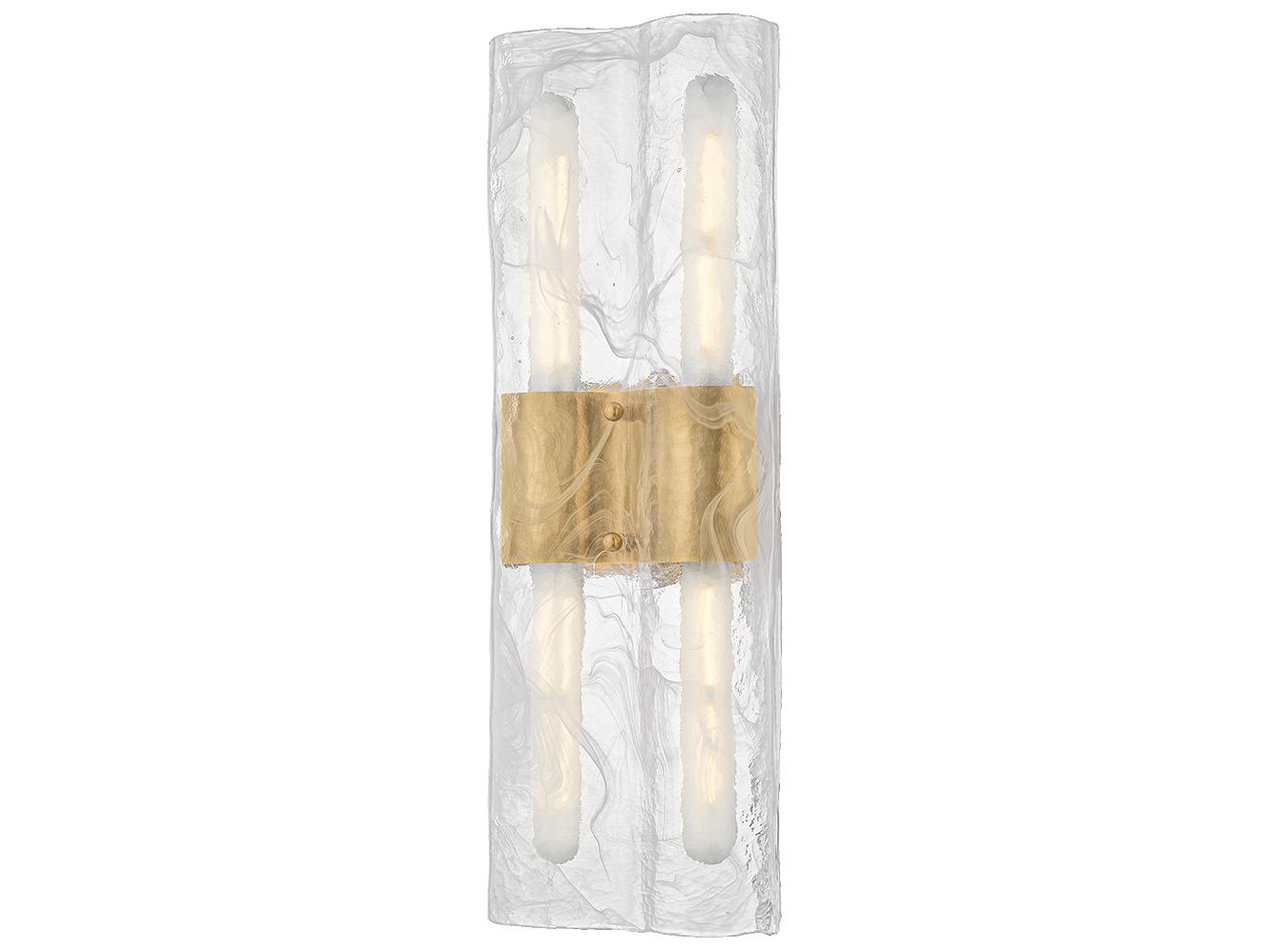 Corbett Lighting Bromo 4-Light Vintage Brass Wall Sconce