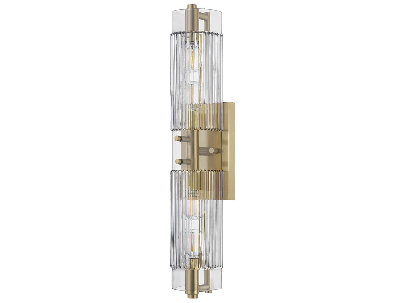 Corbett Lighting Duoro 4-Light Vintage Brass Vanity Light