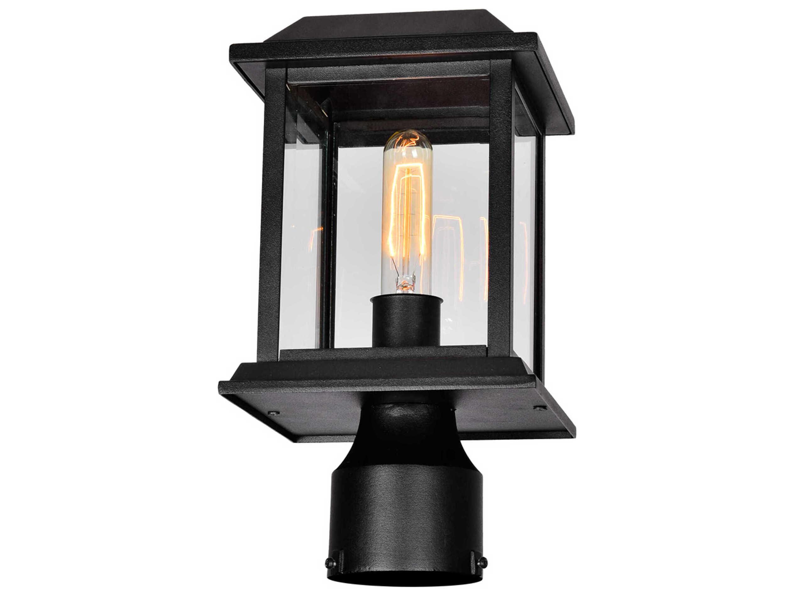CWI Lighting Blackbridge 1-Light Outdoor Post Light