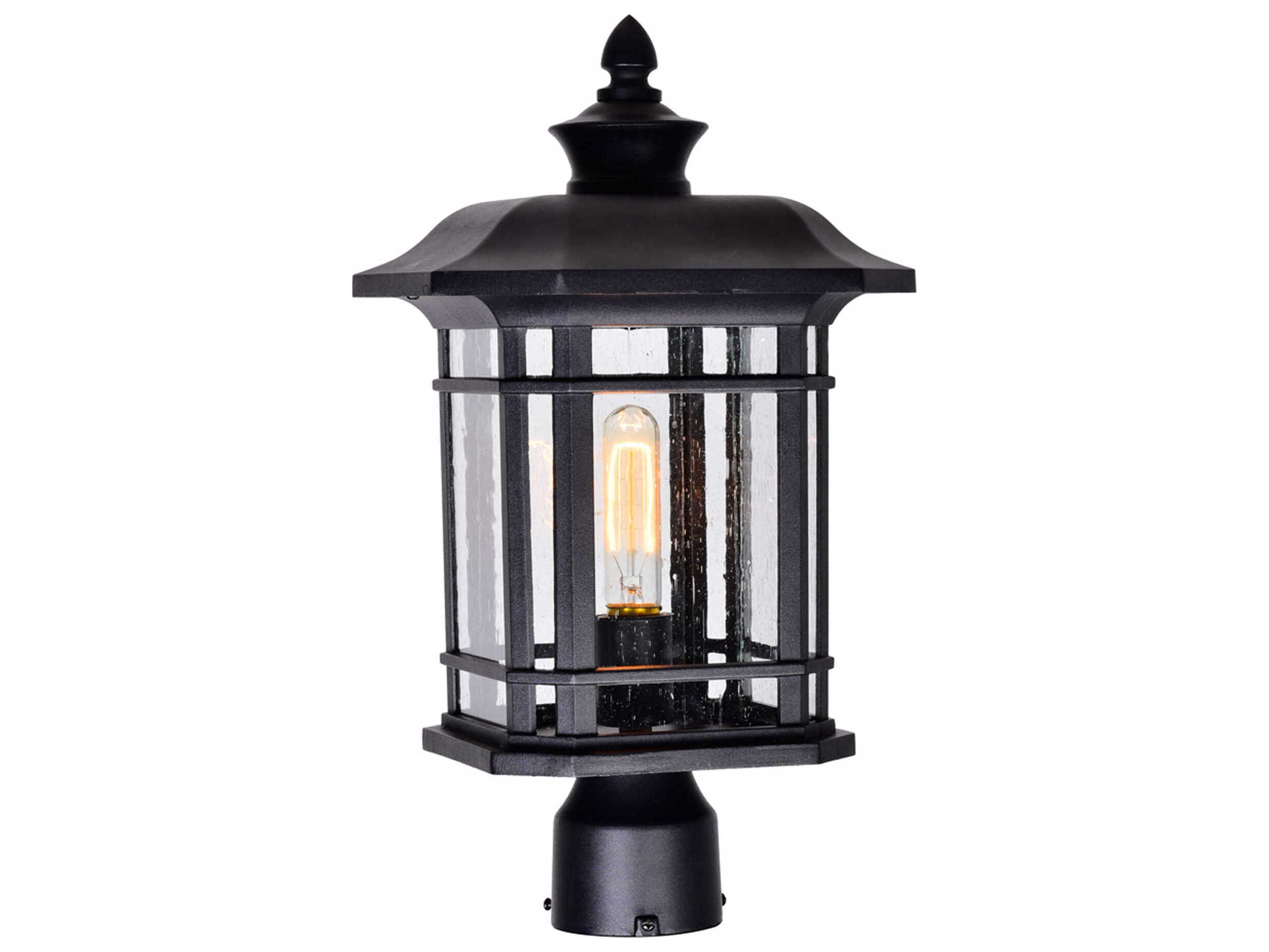 CWI Lighting Blackburn 1-Light Outdoor Post Light