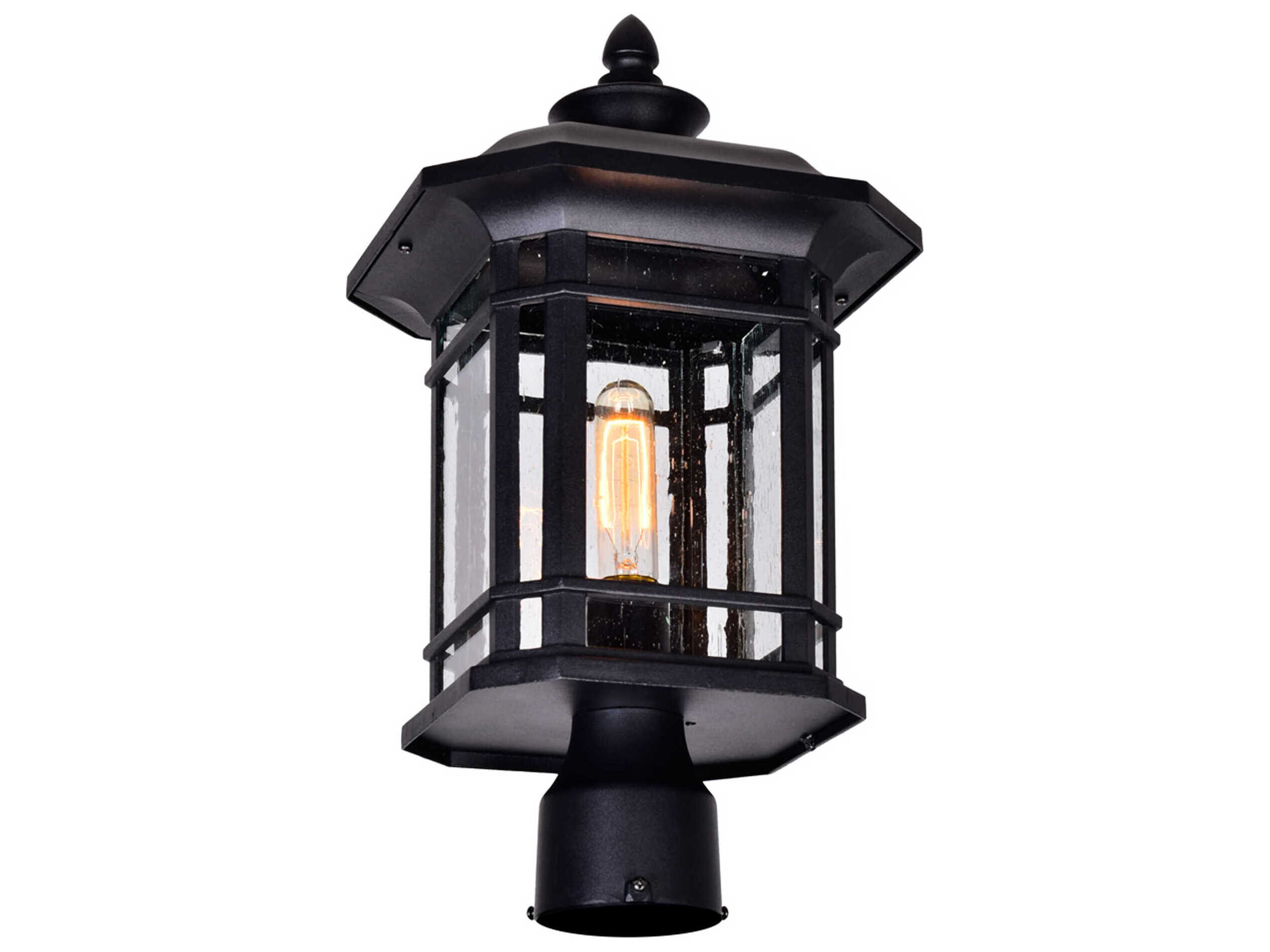 CWI Lighting Blackburn 1-Light Outdoor Post Light