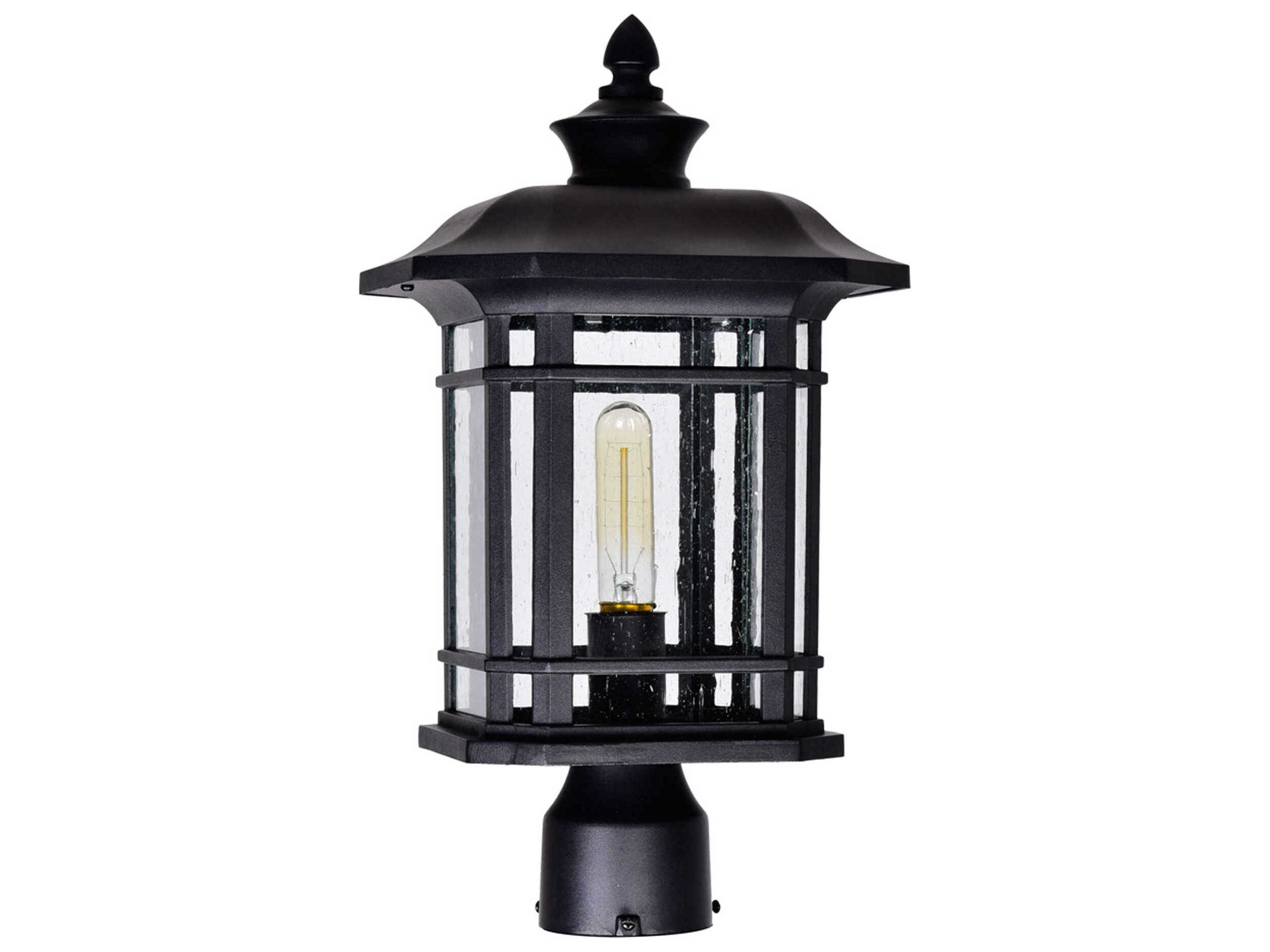CWI Lighting Blackburn 1-Light Outdoor Post Light