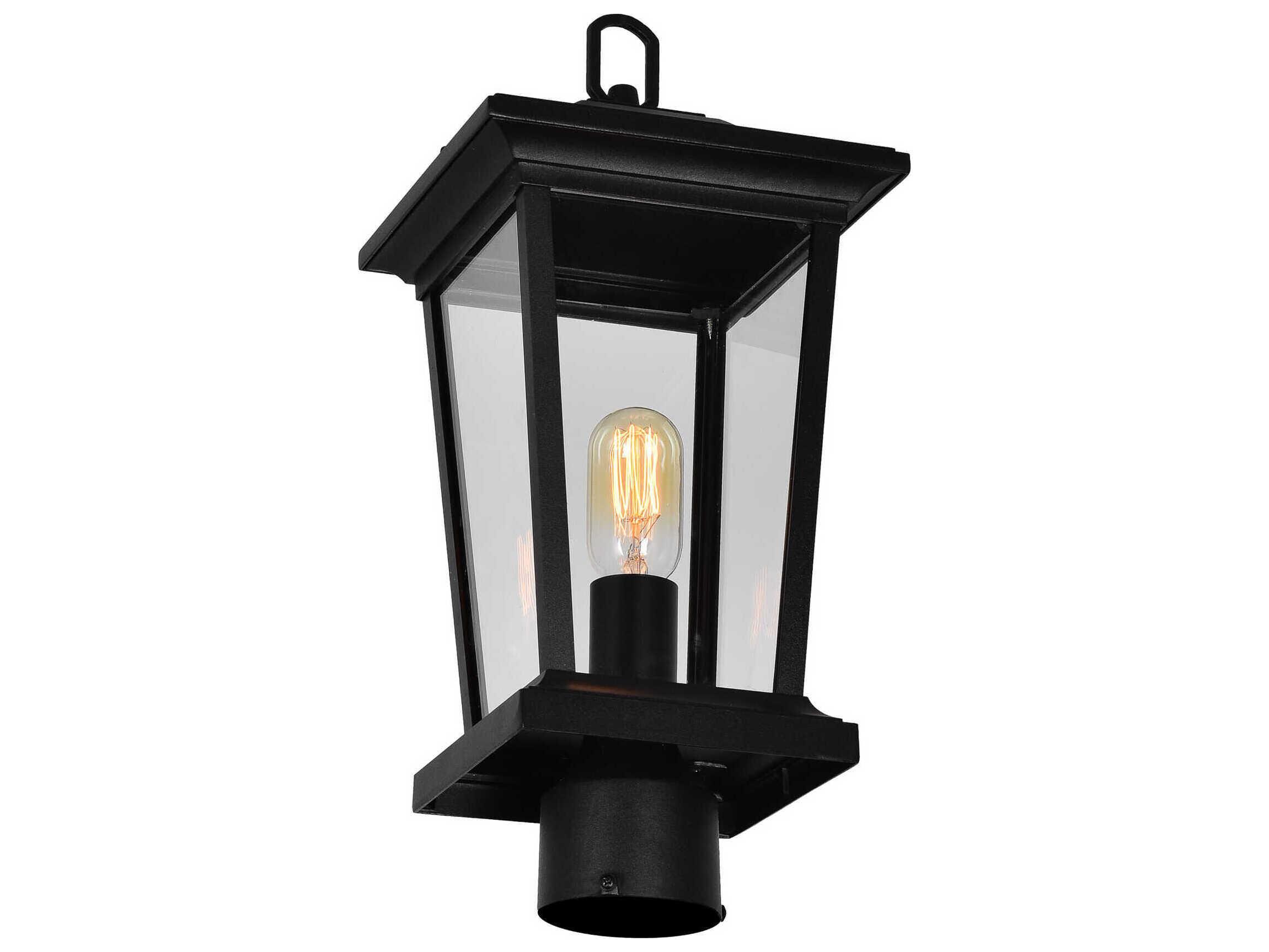 CWI Lighting Leawood 1-Light Outdoor Post Light