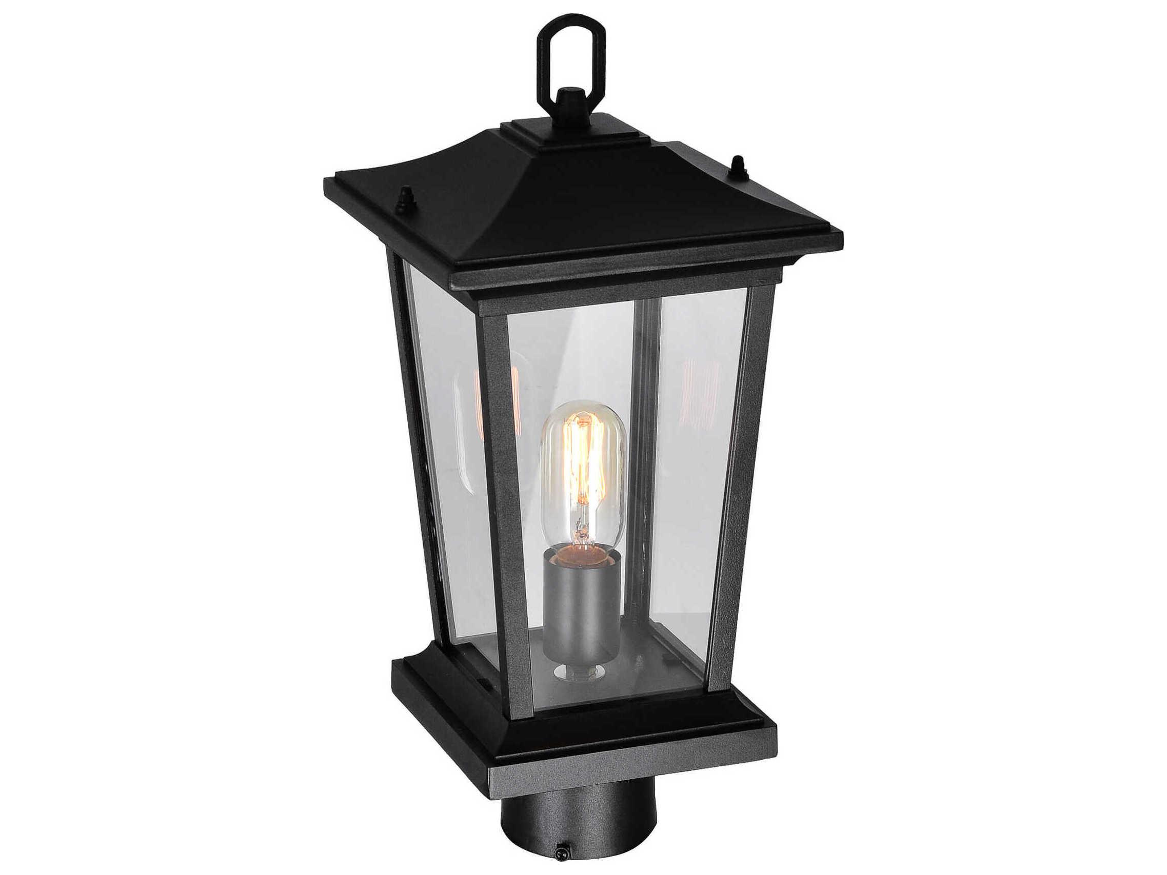 CWI Lighting Leawood 1-Light Outdoor Post Light