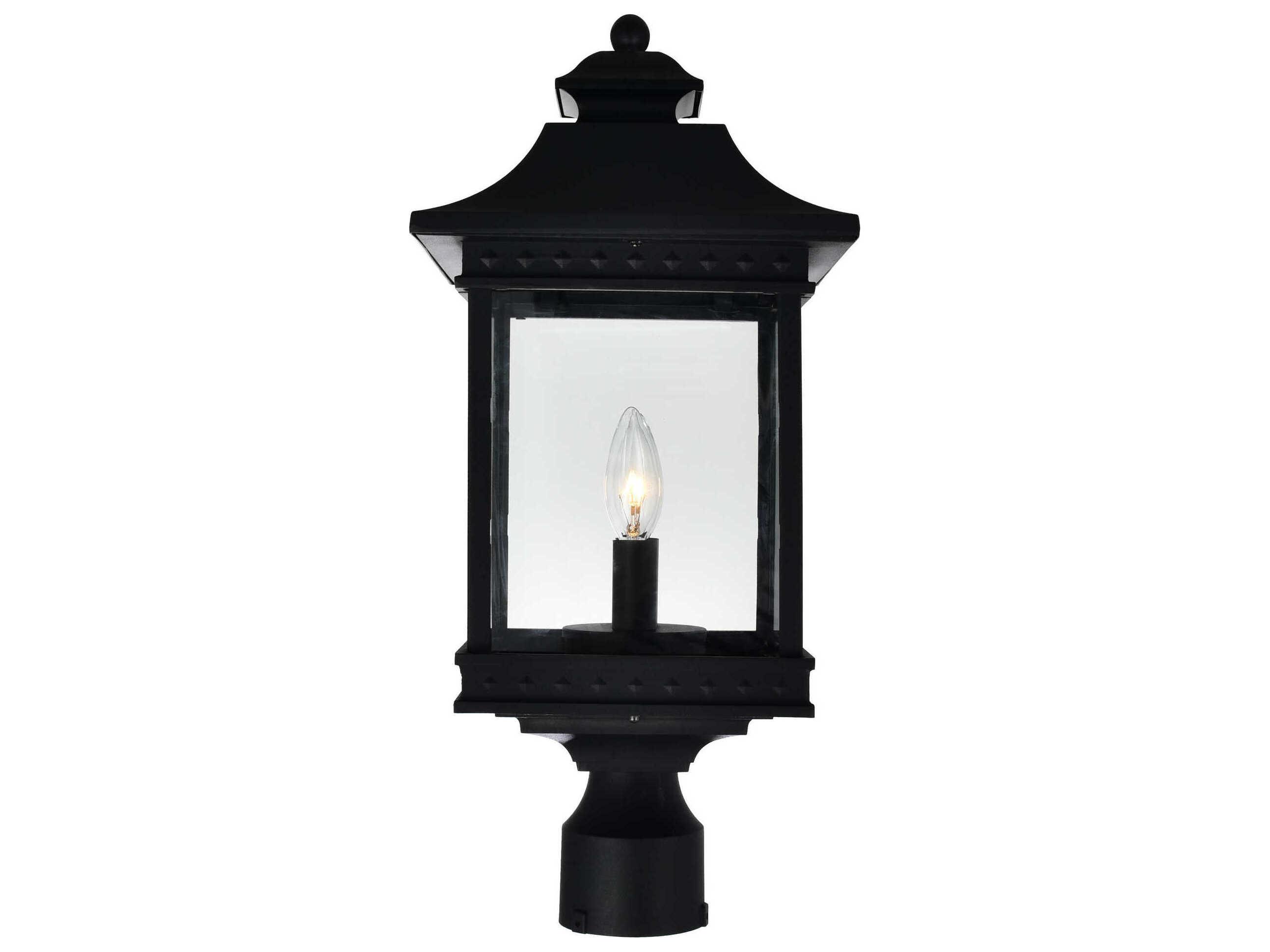 CWI Lighting Cleveland 2-Light Outdoor Post Light
