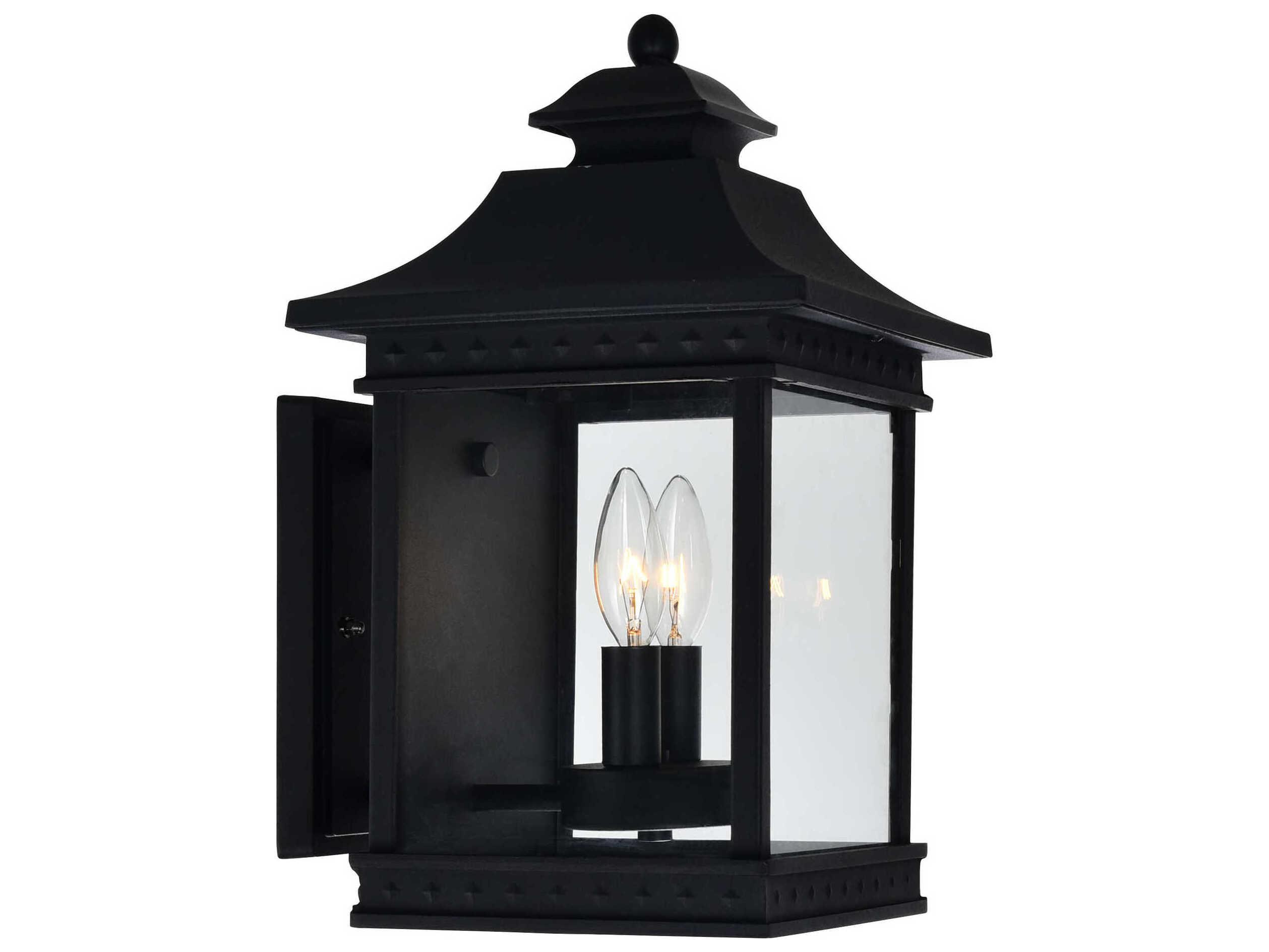 CWI Lighting Cleveland 2-Light Outdoor Wall Light