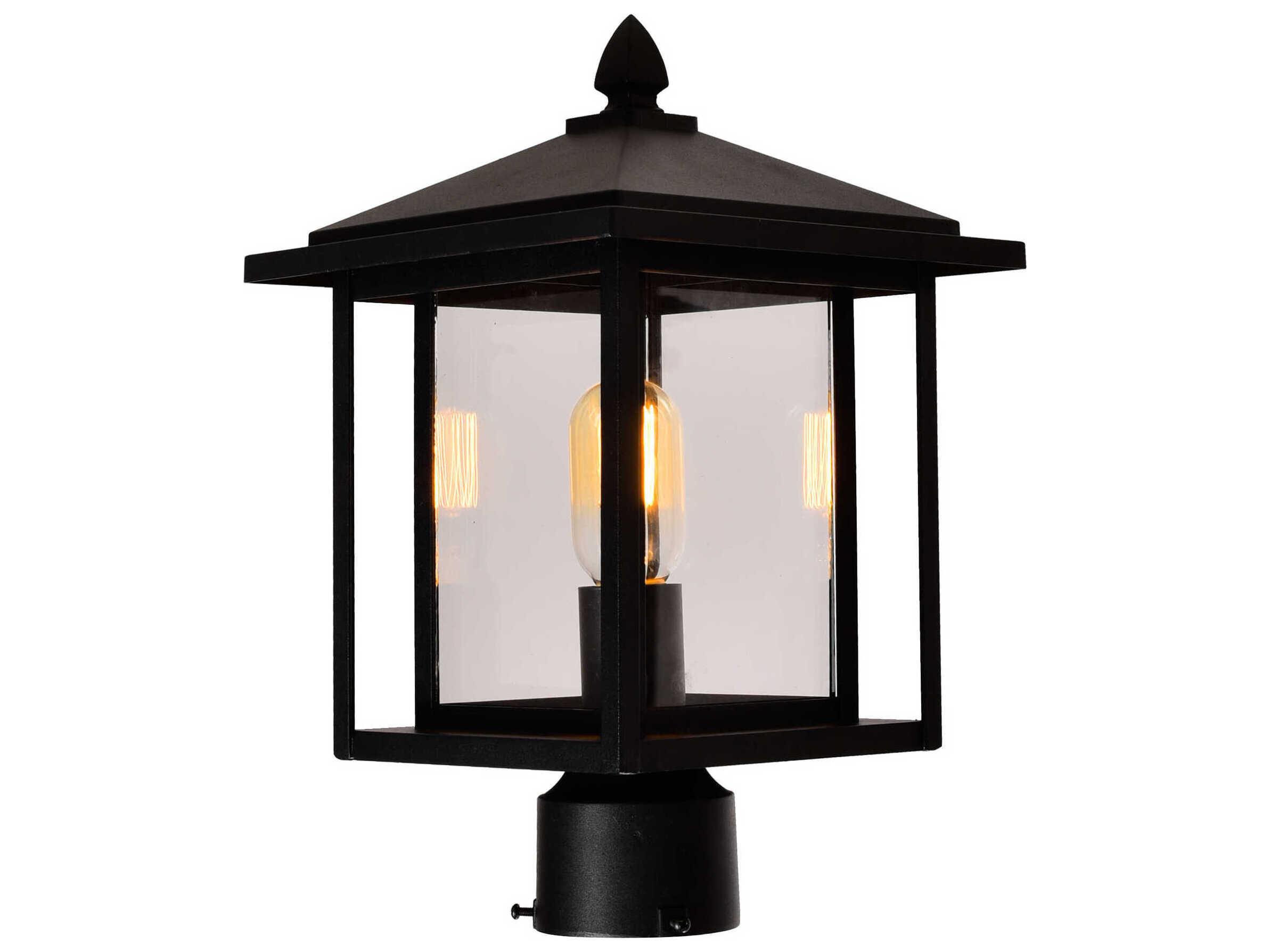 CWI Lighting Crawford 1-Light Outdoor Post Light