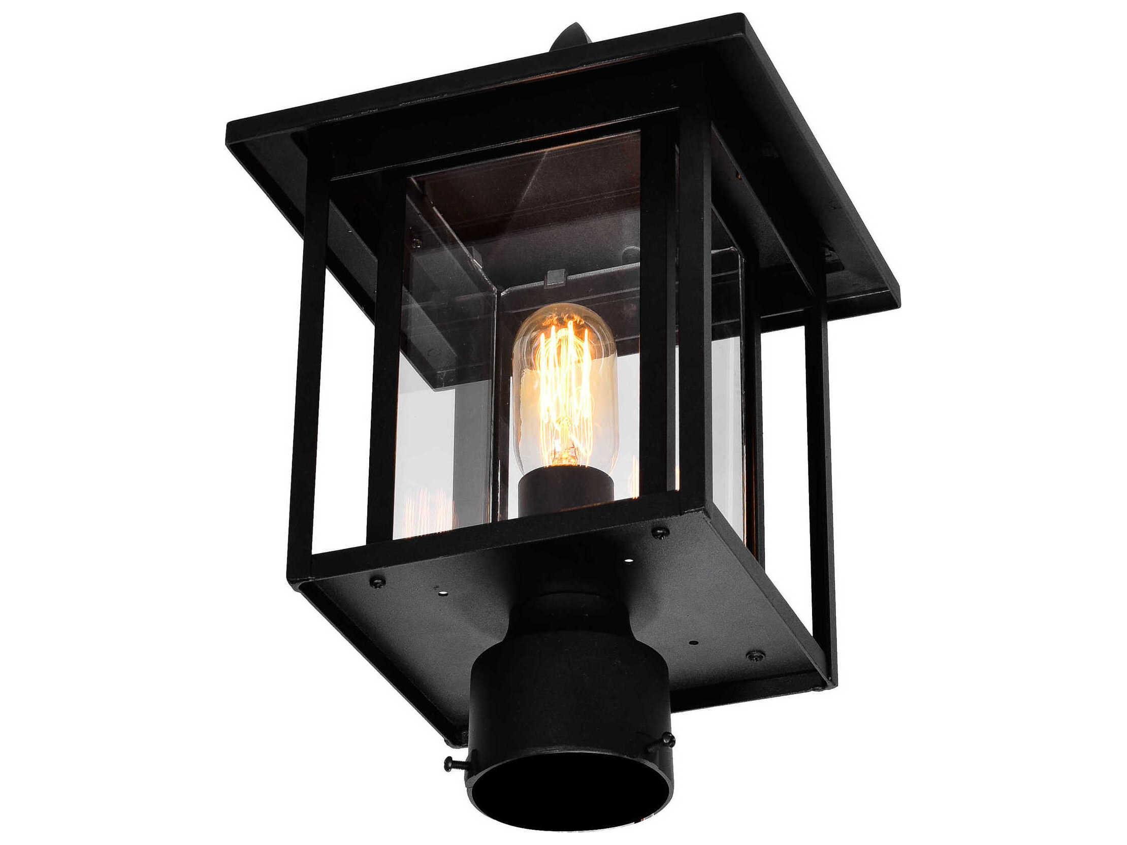CWI Lighting Crawford 1-Light Outdoor Post Light
