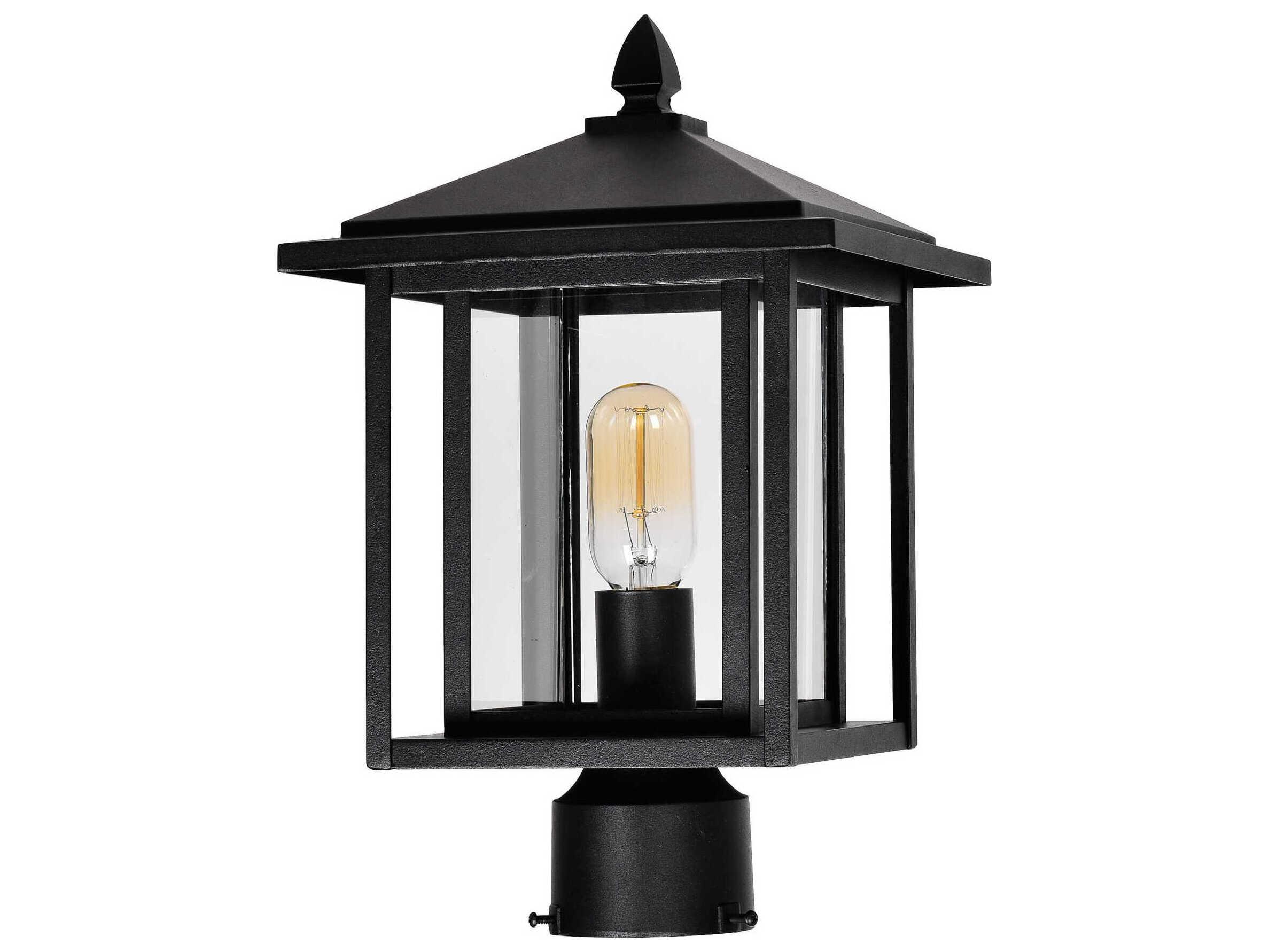 CWI Lighting Crawford 1-Light Outdoor Post Light