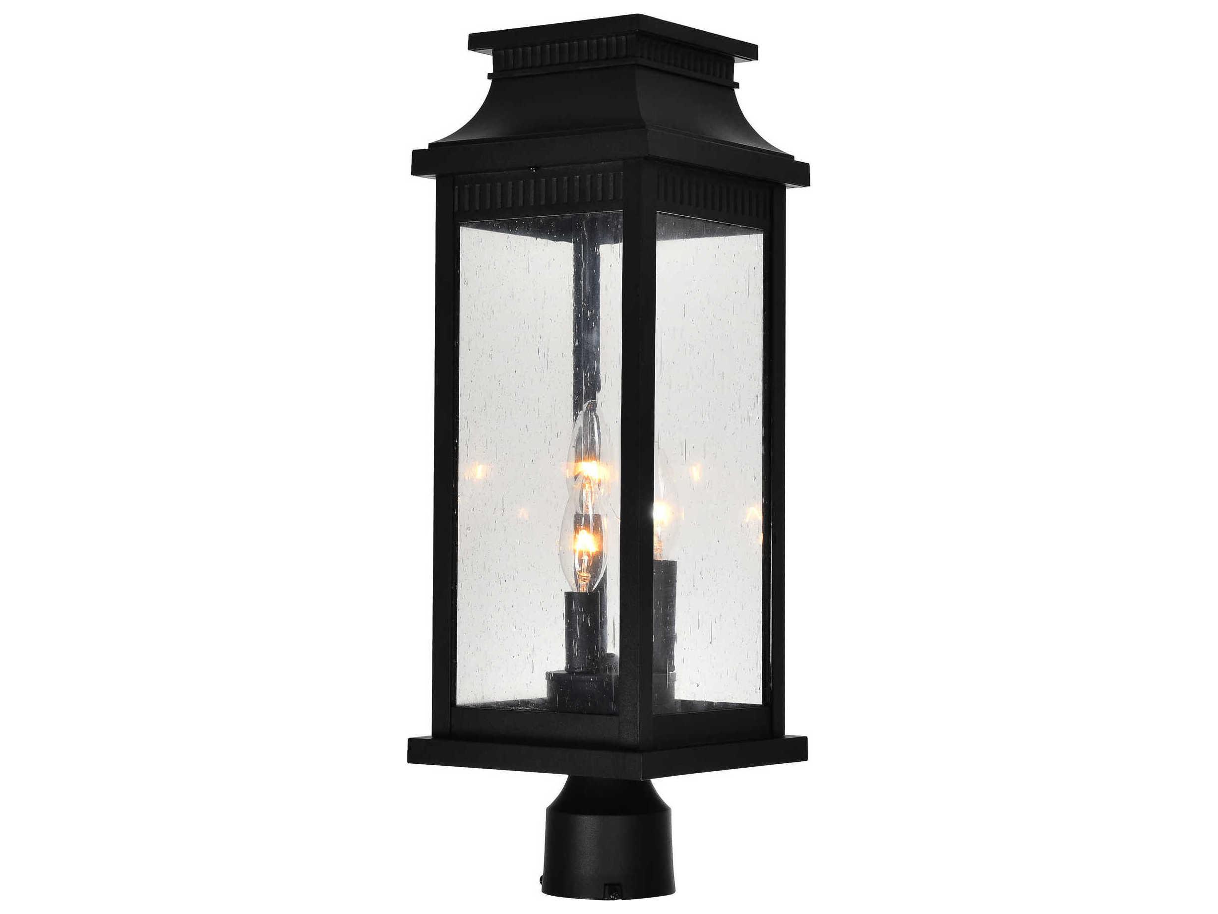 CWI Lighting Milford 3-Light Outdoor Post Light