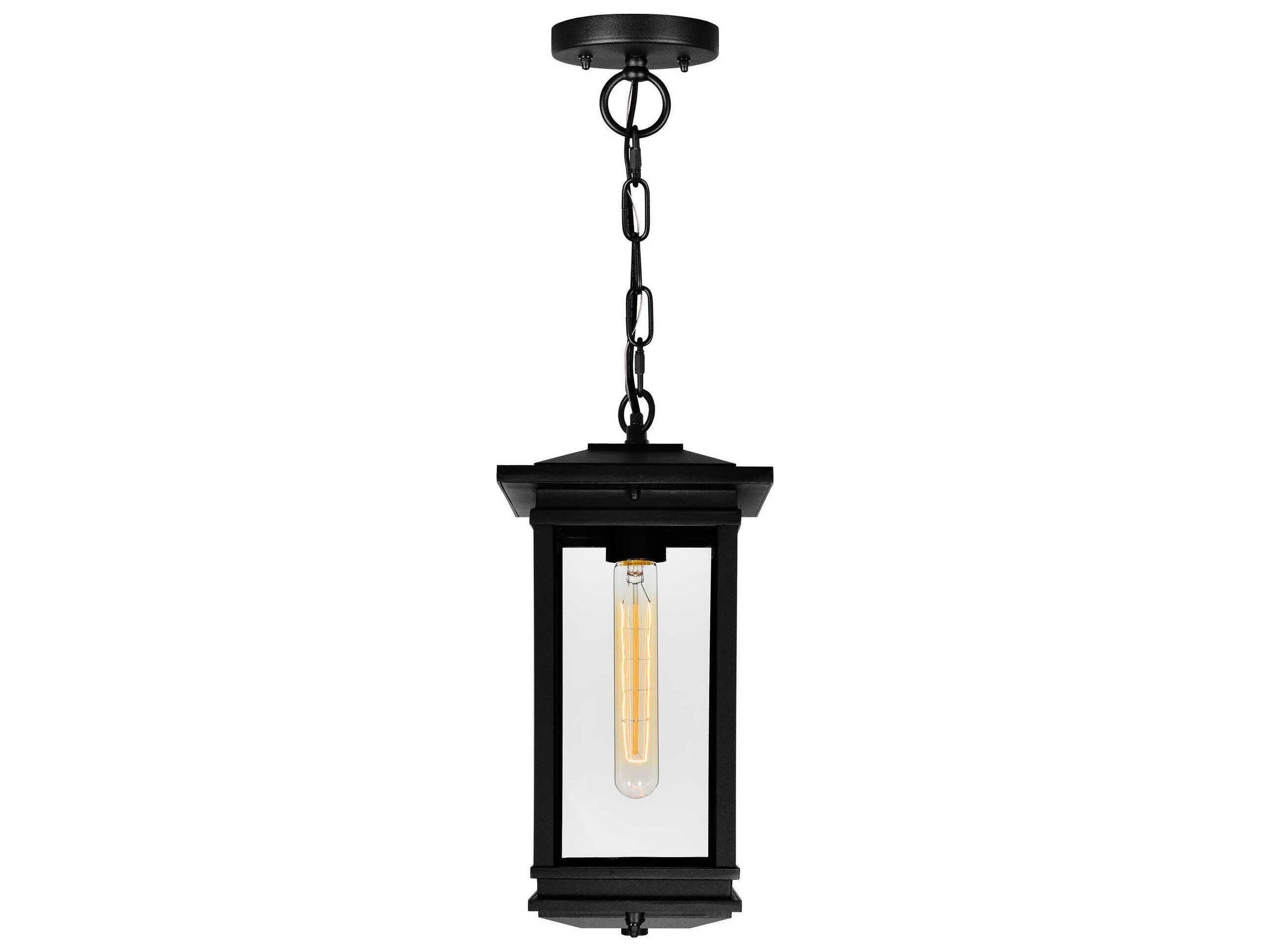 CWI Lighting Oakwood 1-Light Outdoor Hanging Light