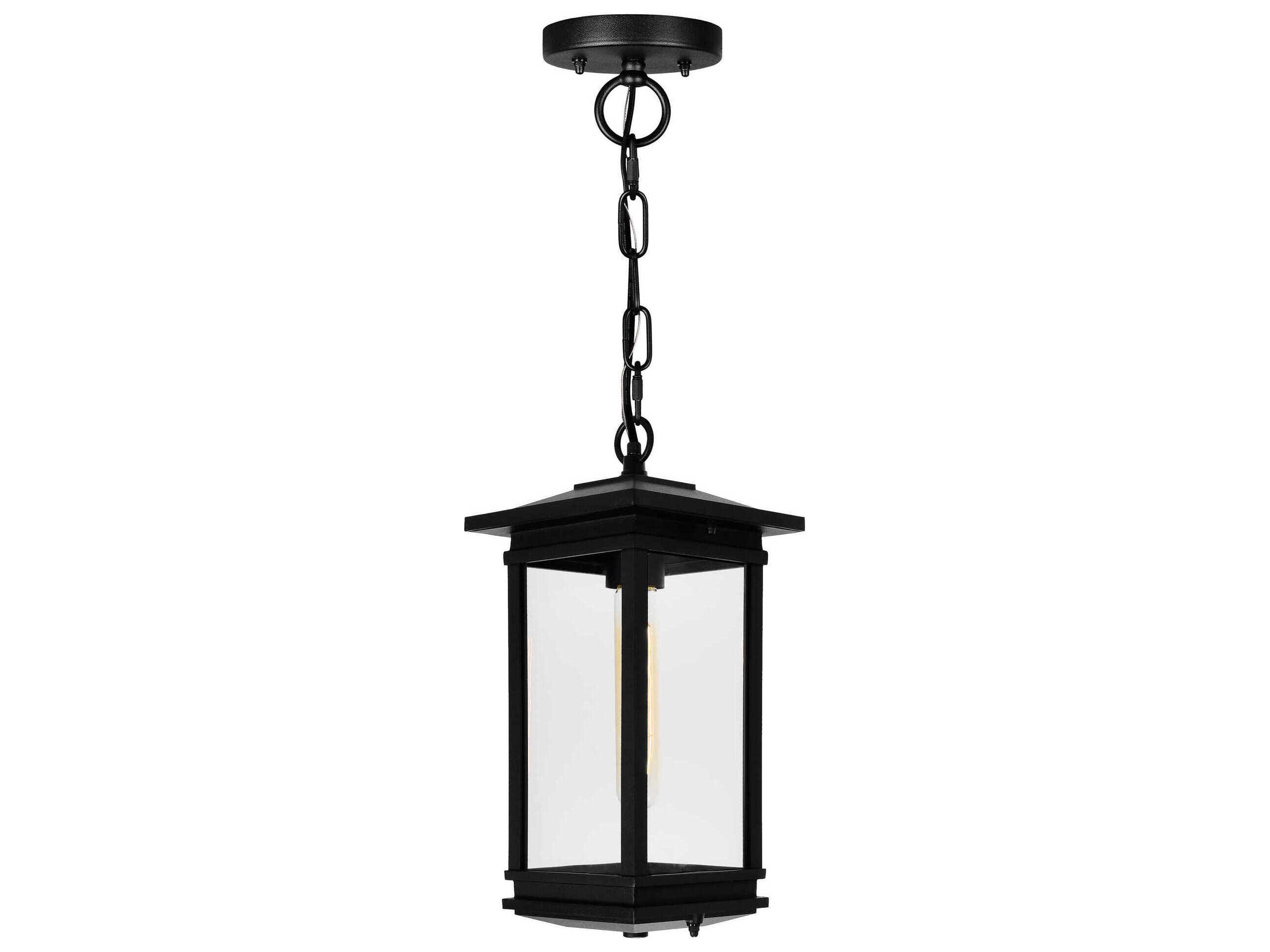 CWI Lighting Oakwood 1-Light Outdoor Hanging Light