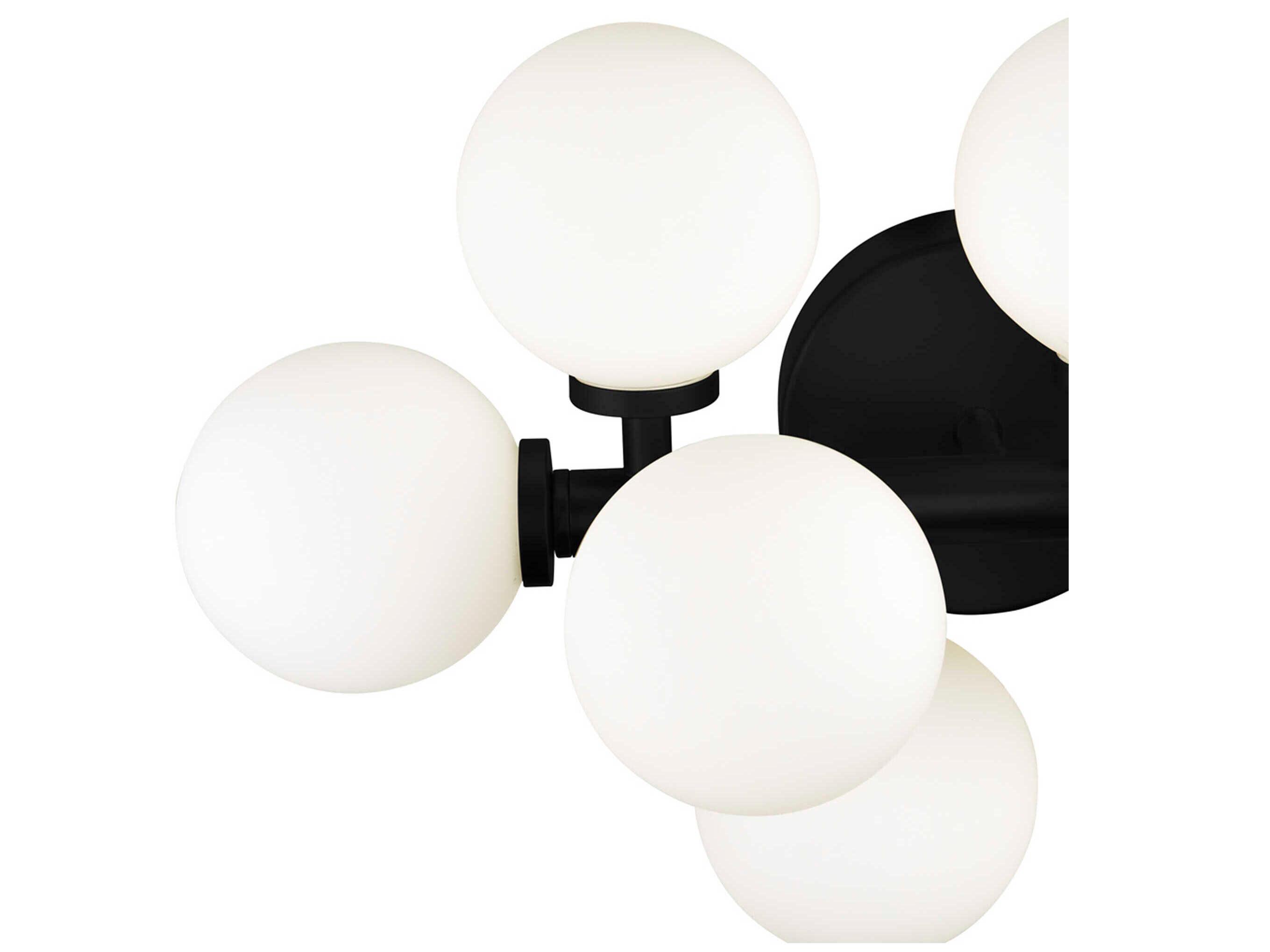 CWI Lighting Arya 17-Light Black Vanity Light