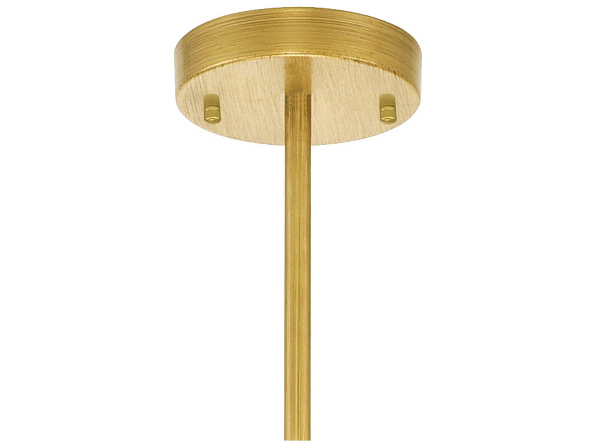 CWI Lighting Belinda 6-Light Champagne Gold Chandelier