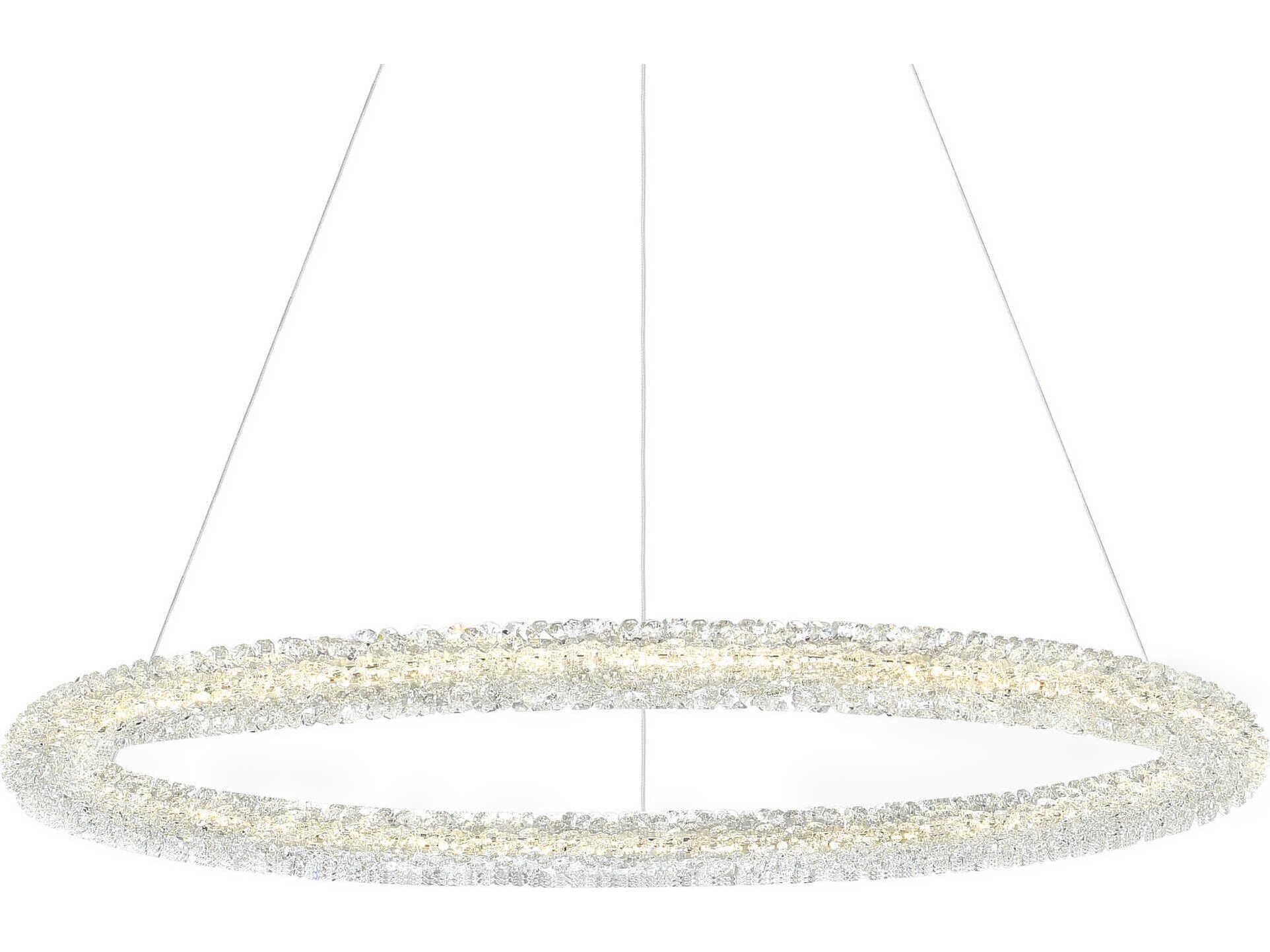 CWI Lighting Arielle Chrome Round Pendant