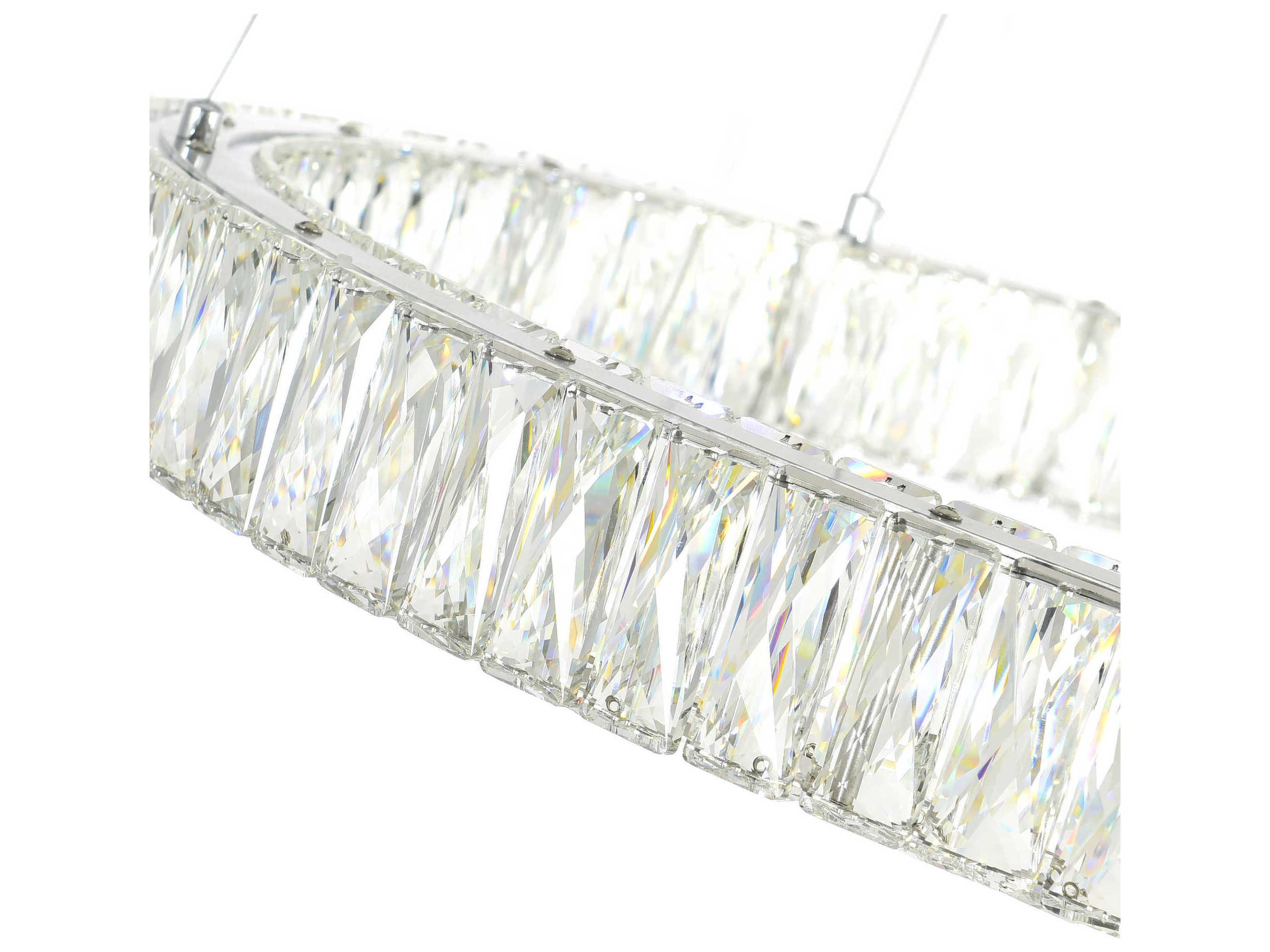 CWI Lighting Madeline Chrome Round Pendant