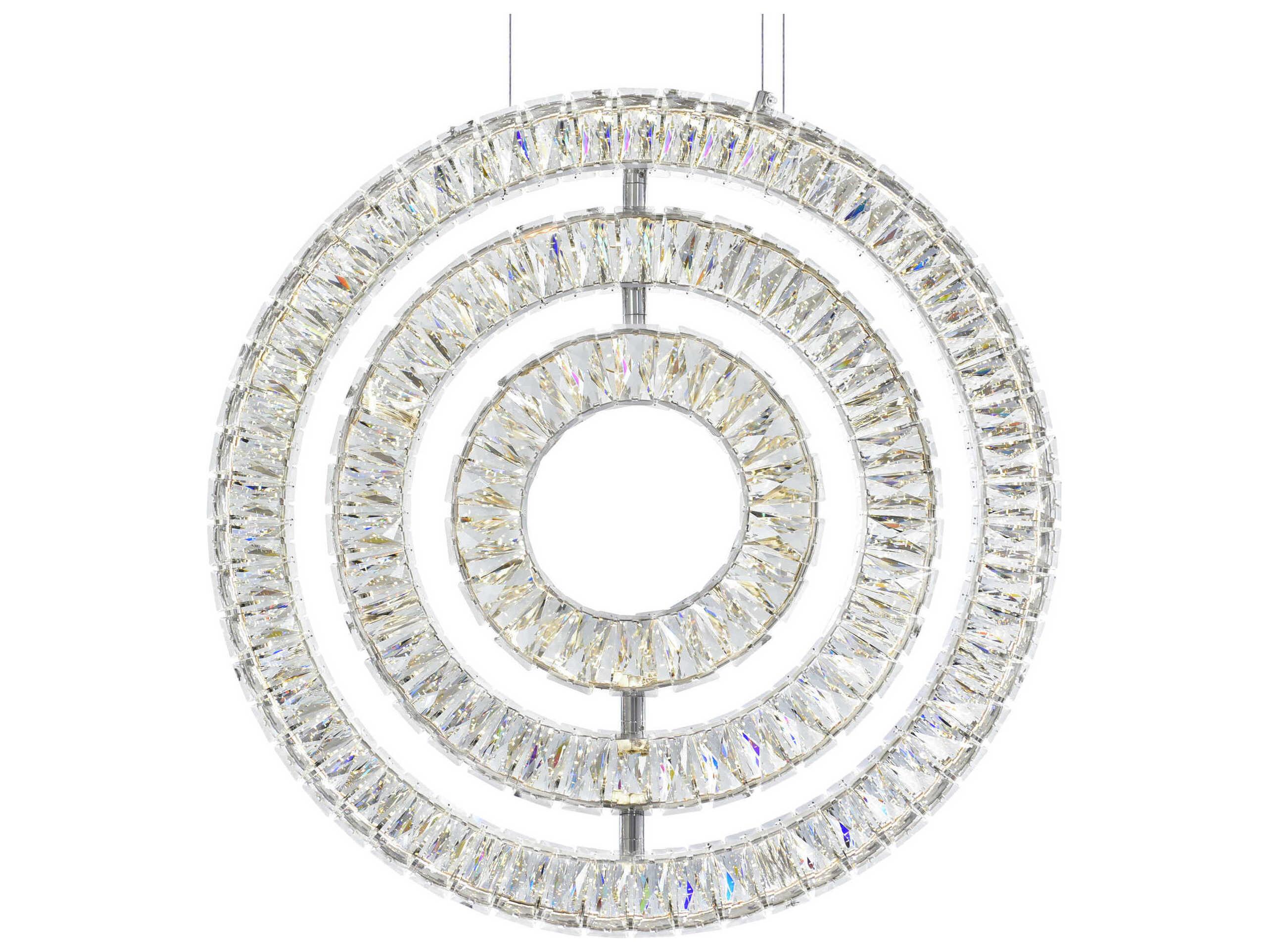 CWI Lighting Celina Chrome Pendant
