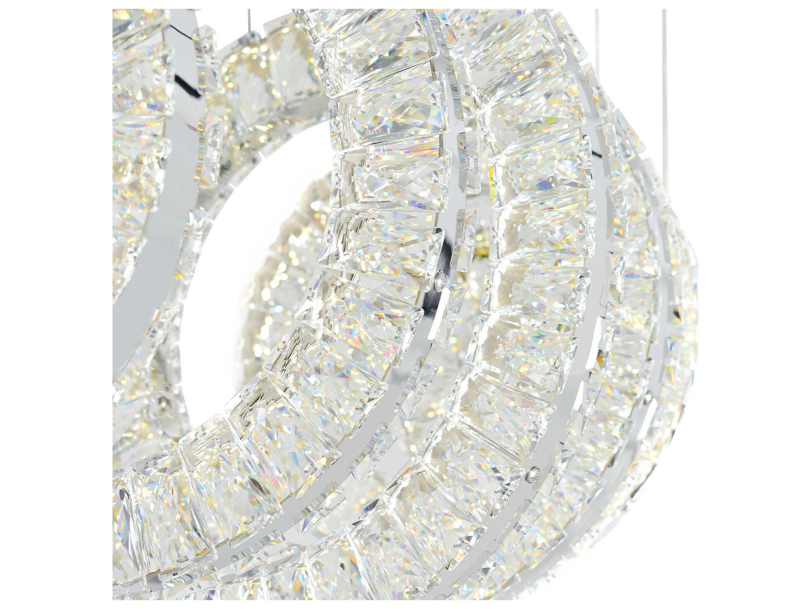 CWI Lighting Celina Chrome Island Pendant