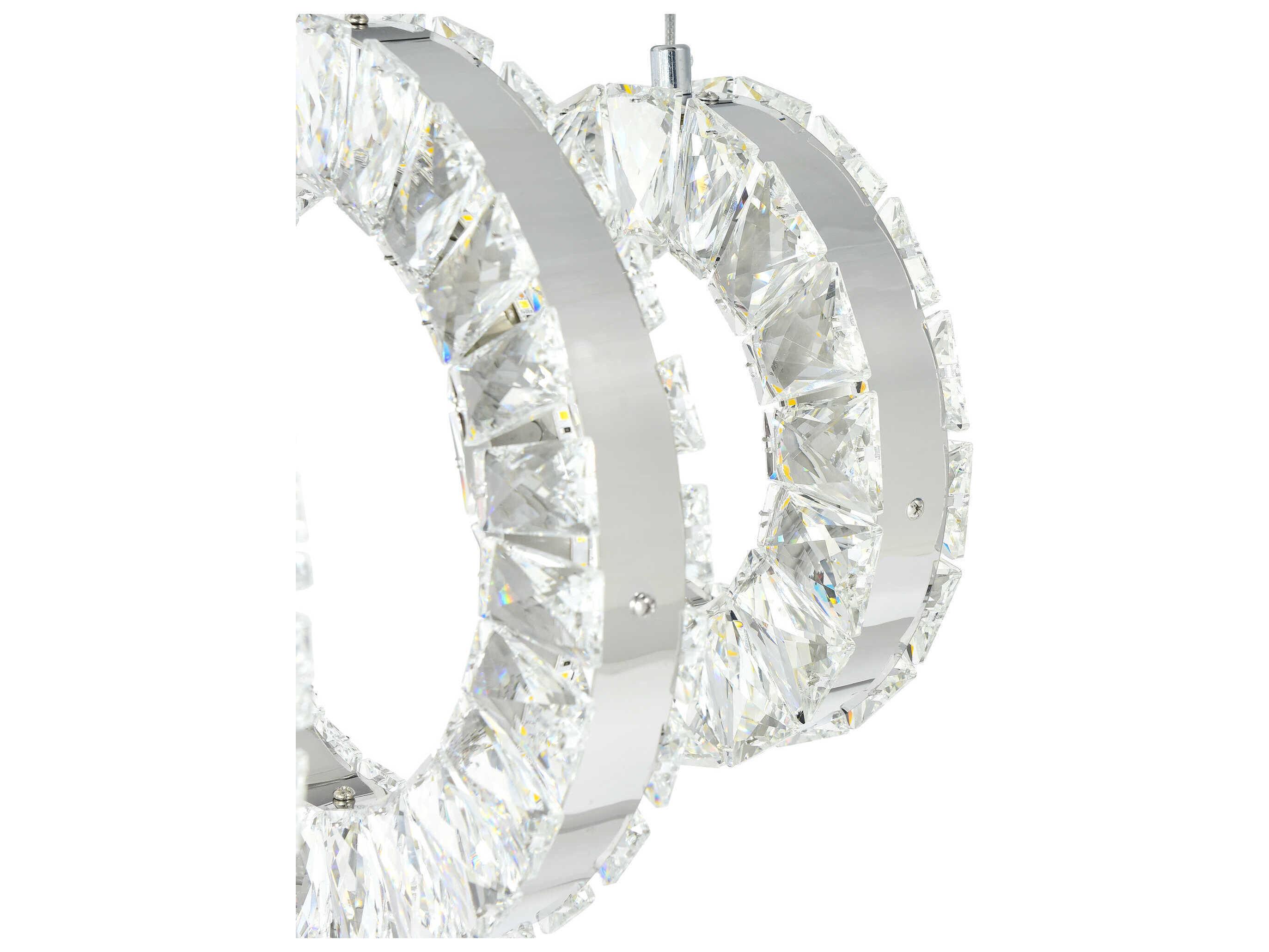 CWI Lighting Celina Chrome Island Pendant