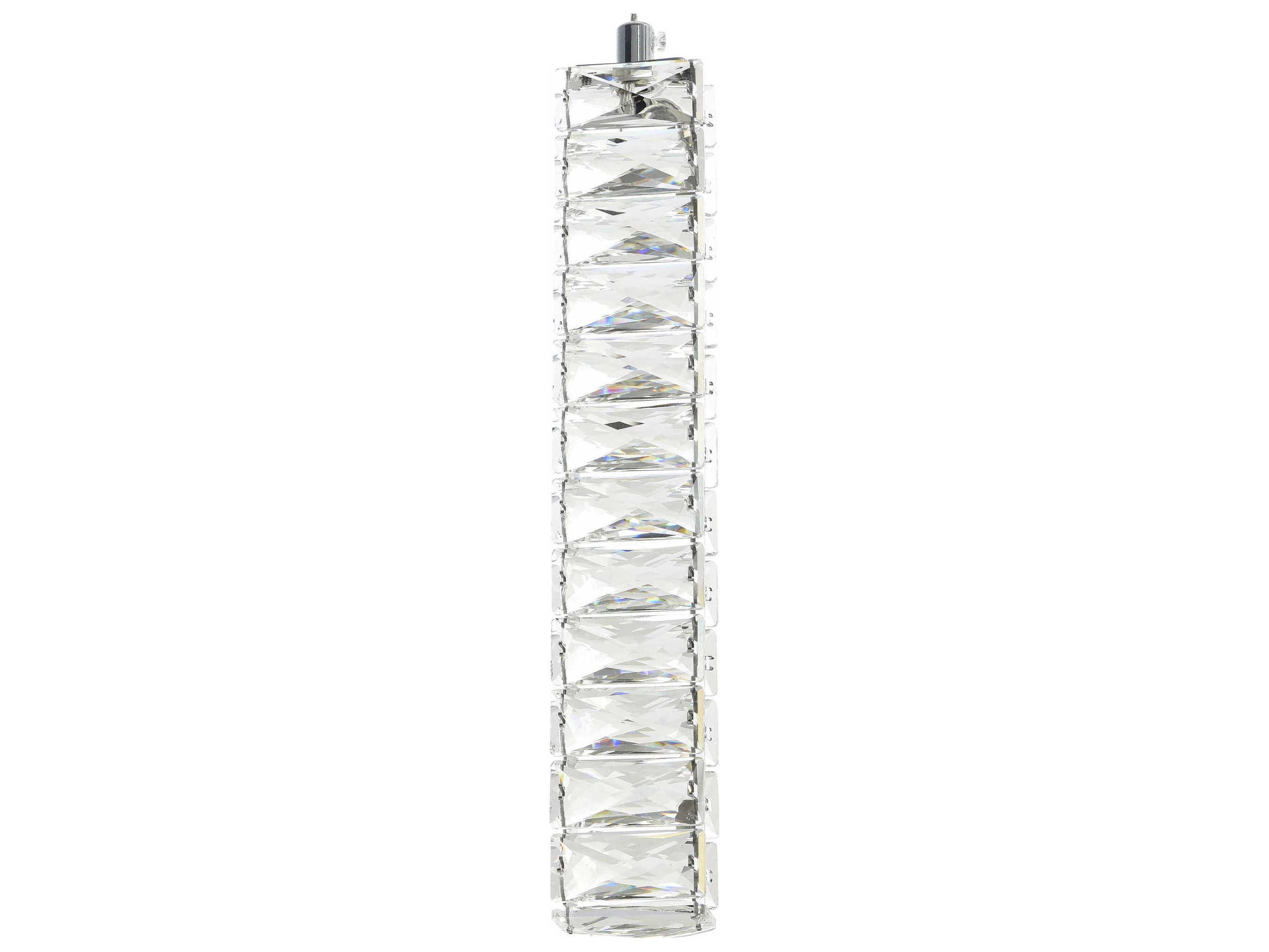 CWI Lighting Celina Chrome Linear Island Pendant