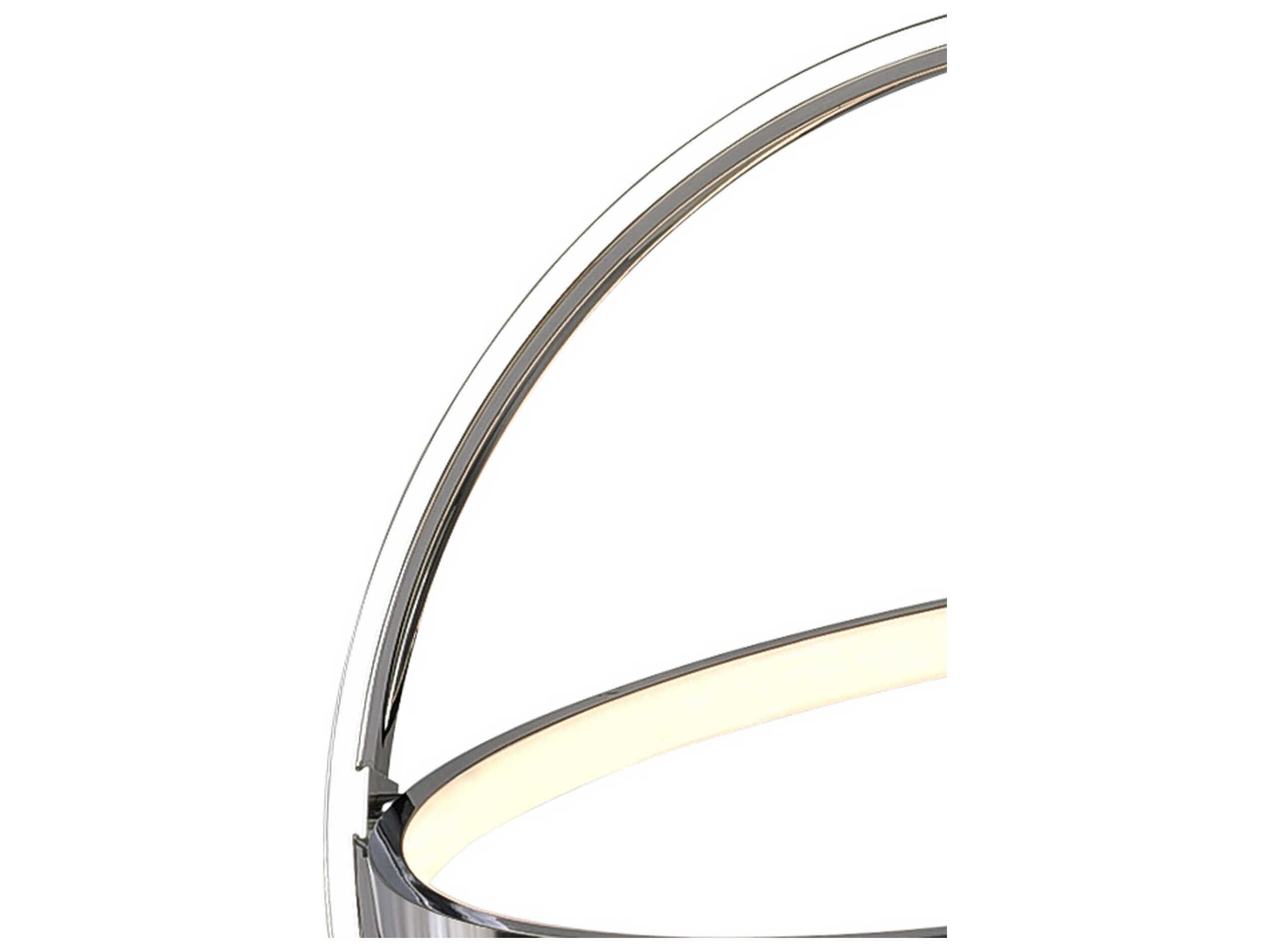 CWI Lighting Colette Chrome Round Pendant