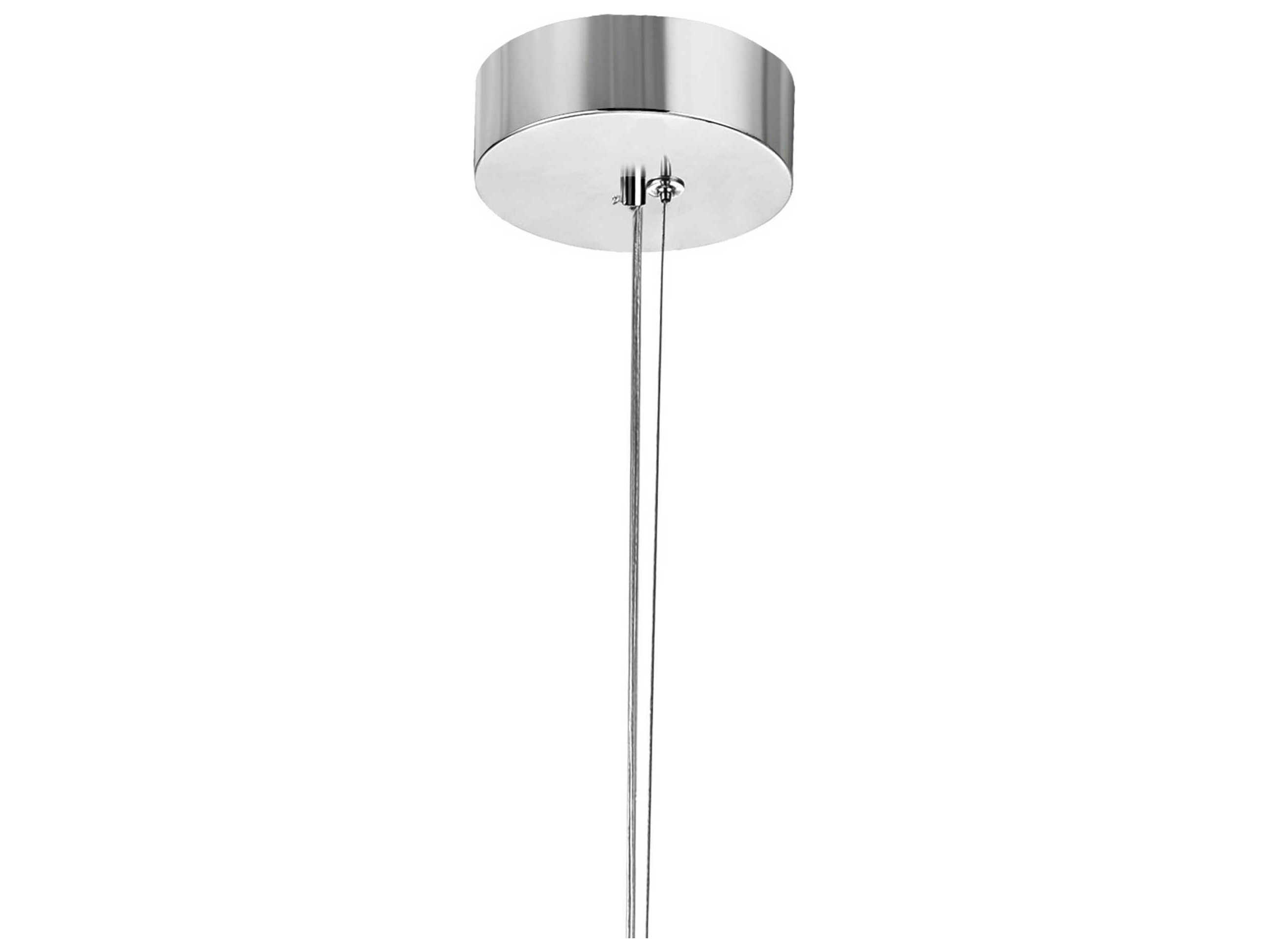 CWI Lighting Colette Chrome Round Pendant