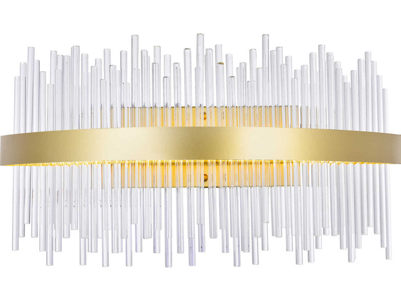 CWI Lighting Genevieve Medallion Gold Vanity Light