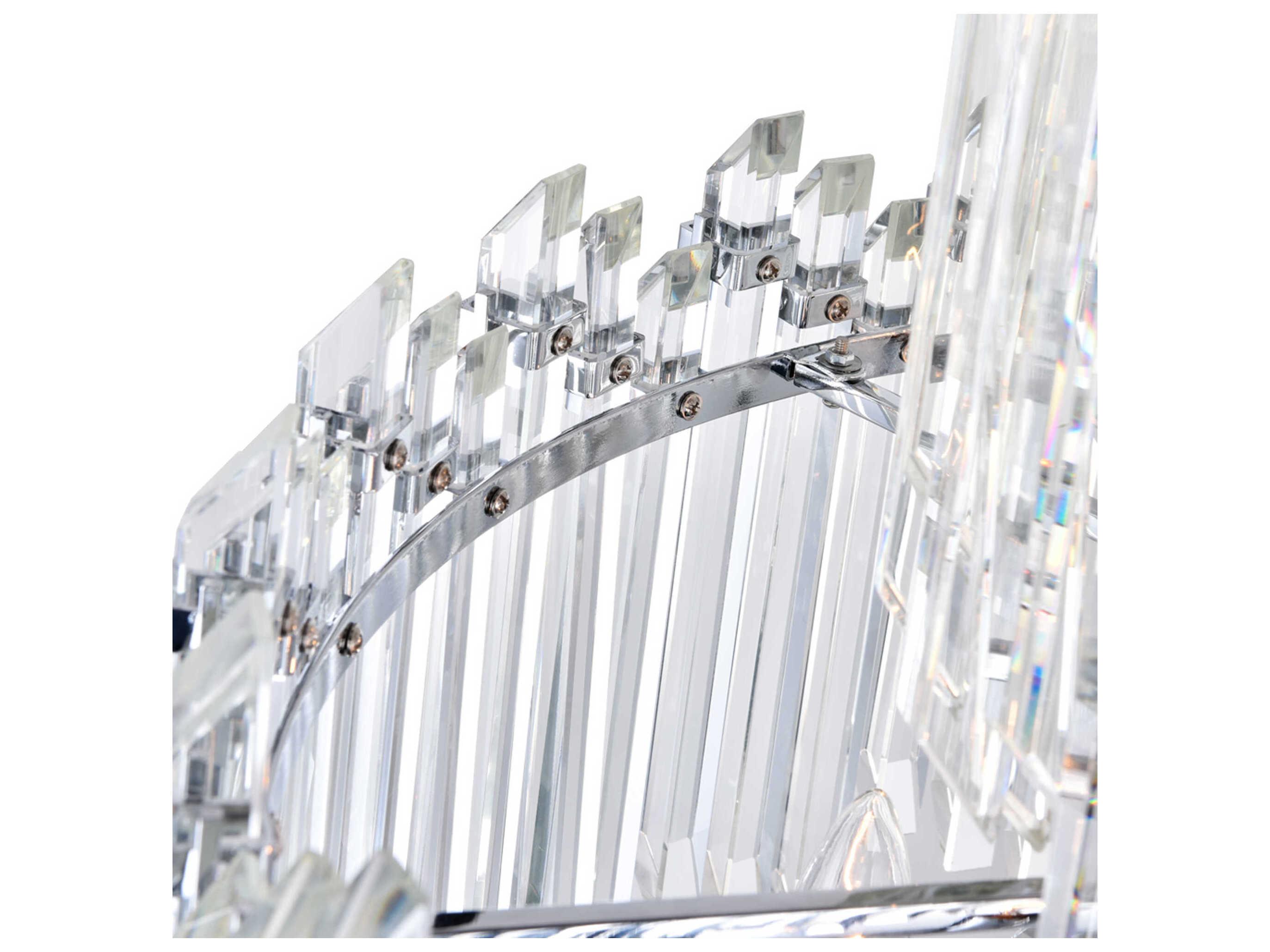 CWI Lighting Henrietta 12-Light Chrome Chandelier