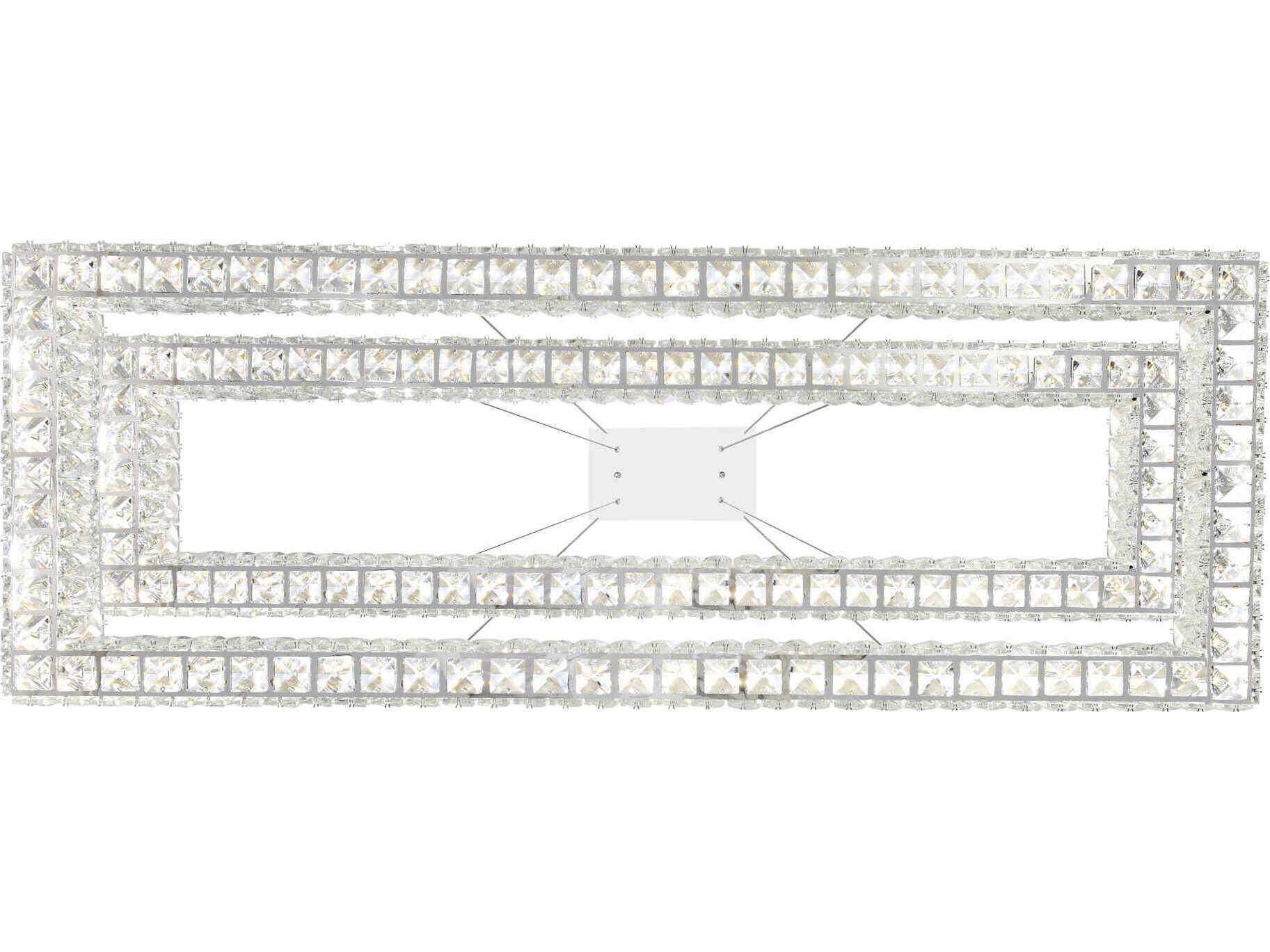 CWI Lighting Felicity Chrome Tiered Island Pendant