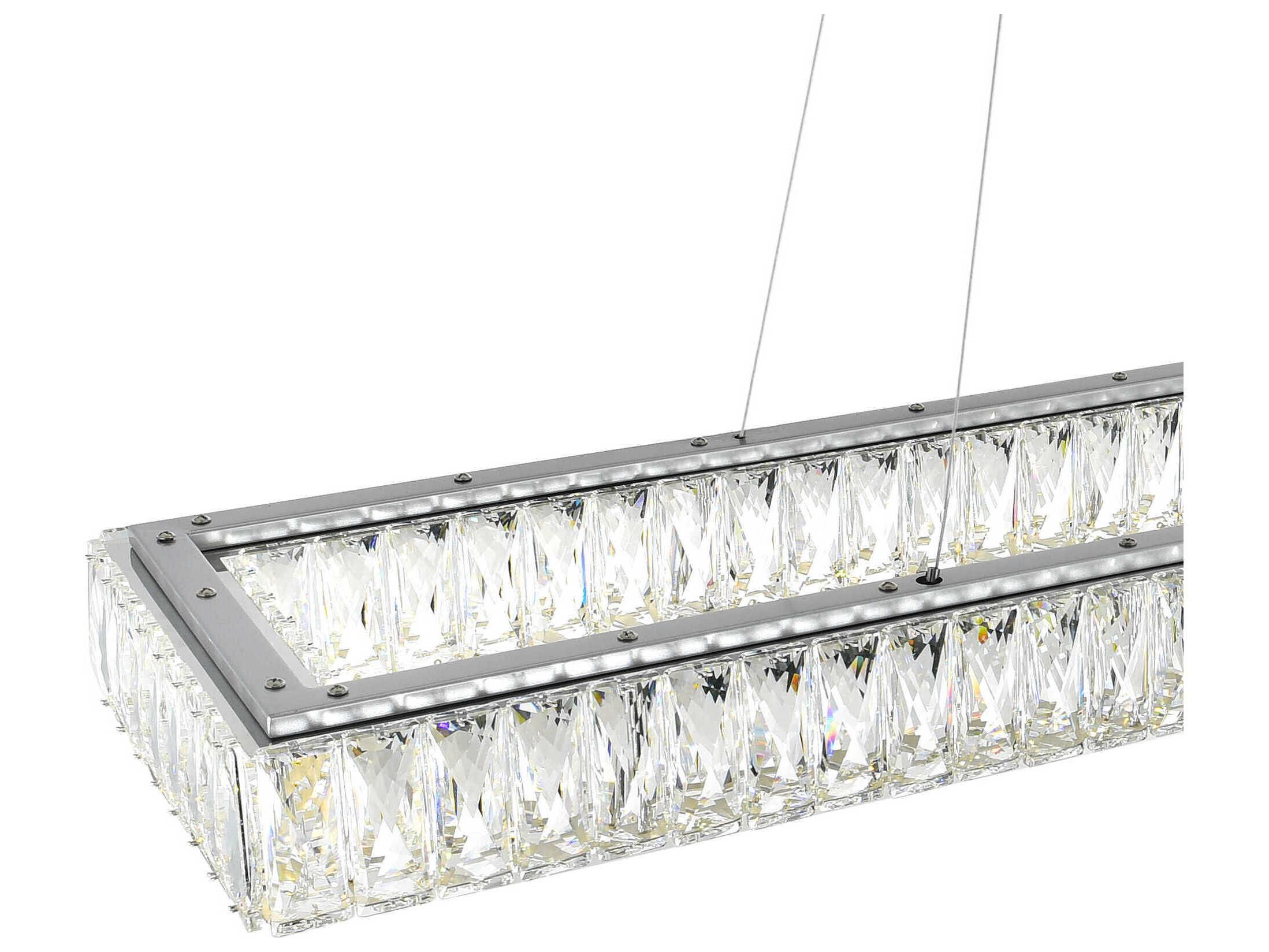 CWI Lighting Felicity Chrome Tiered Island Pendant