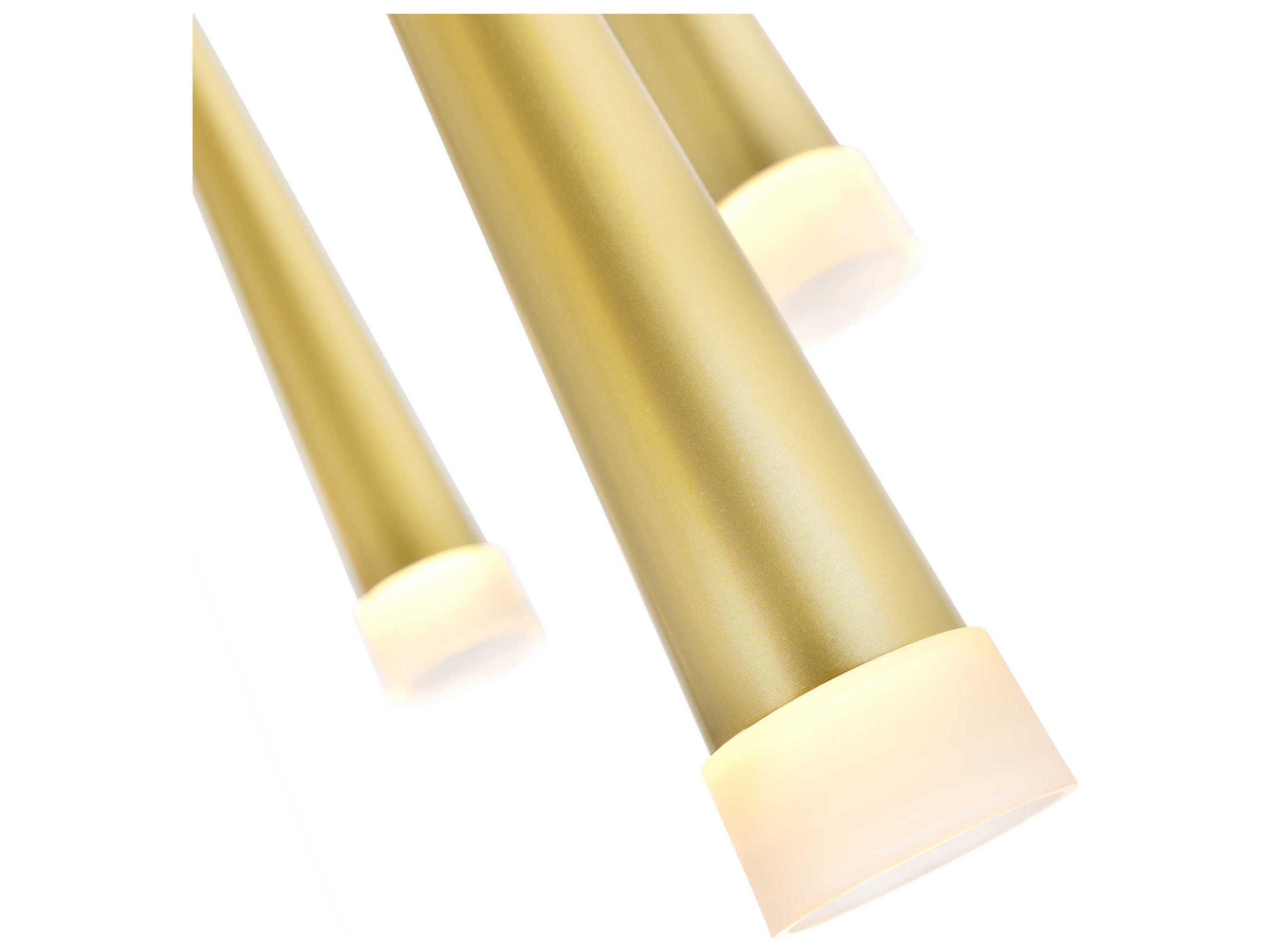 CWI Lighting Andes Satin Gold Pendant