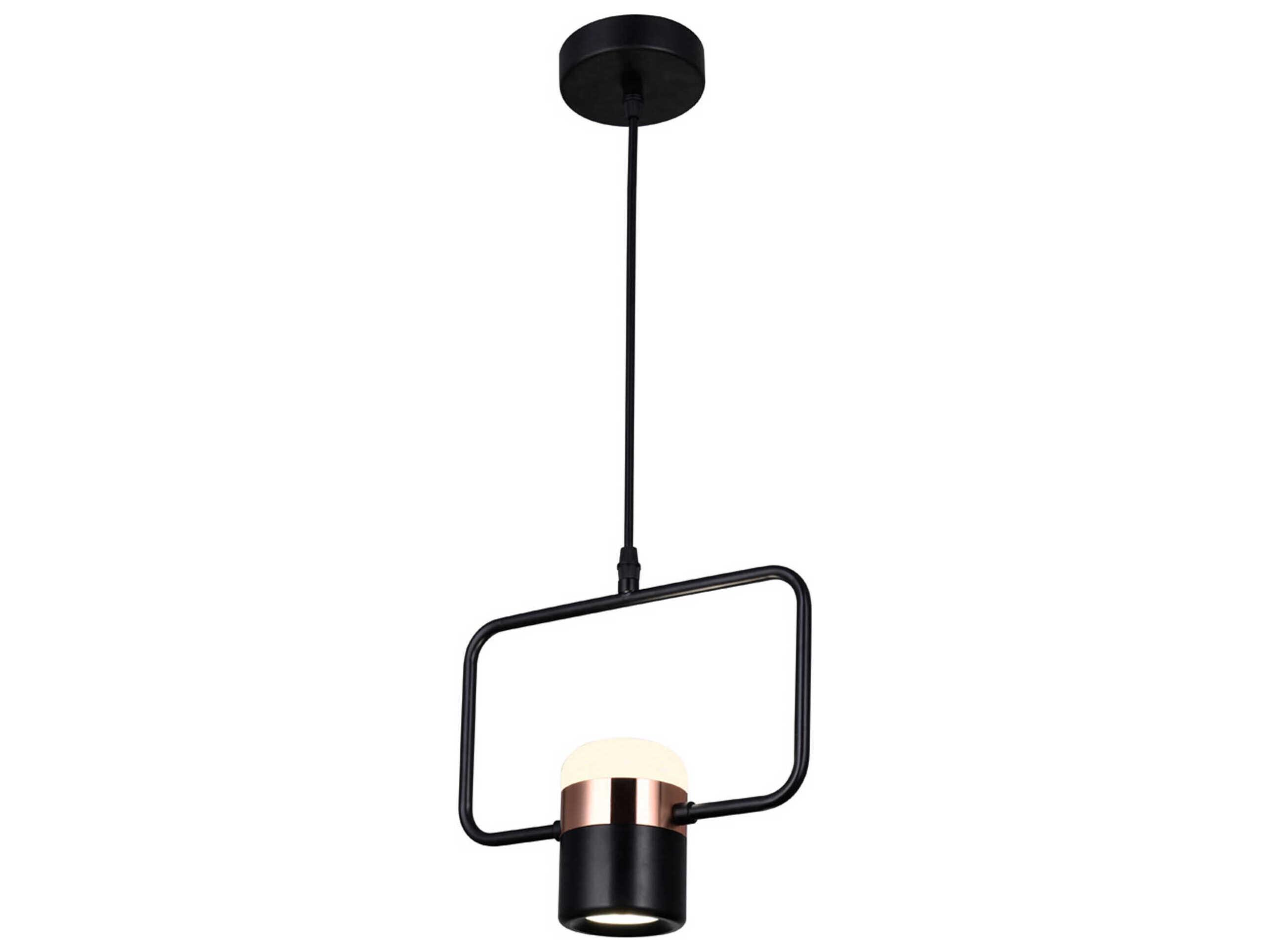CWI Lighting Moxie Black Mini Pendant