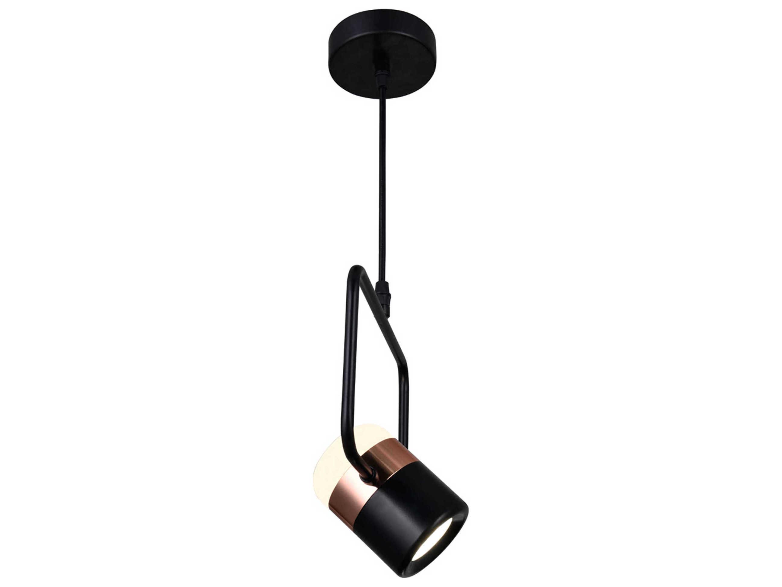 CWI Lighting Moxie Black Mini Pendant