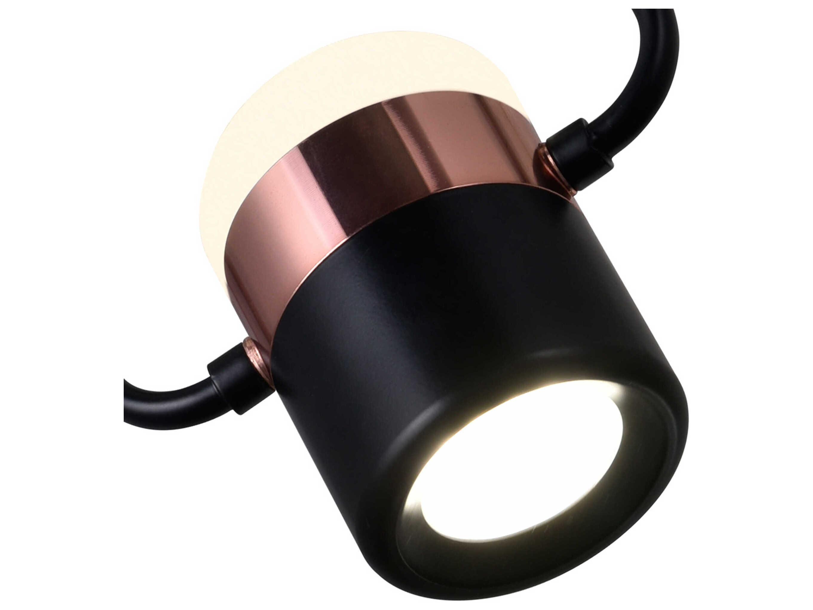 CWI Lighting Moxie Black Cylinder Mini Pendant