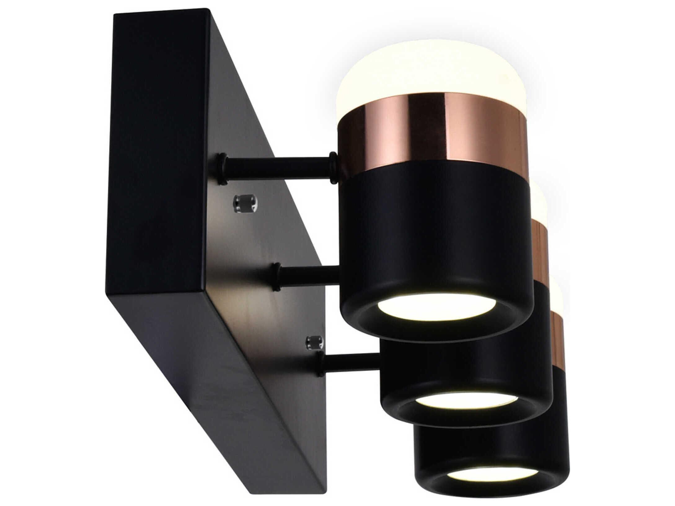 CWI Lighting Moxie Black Vanity Light