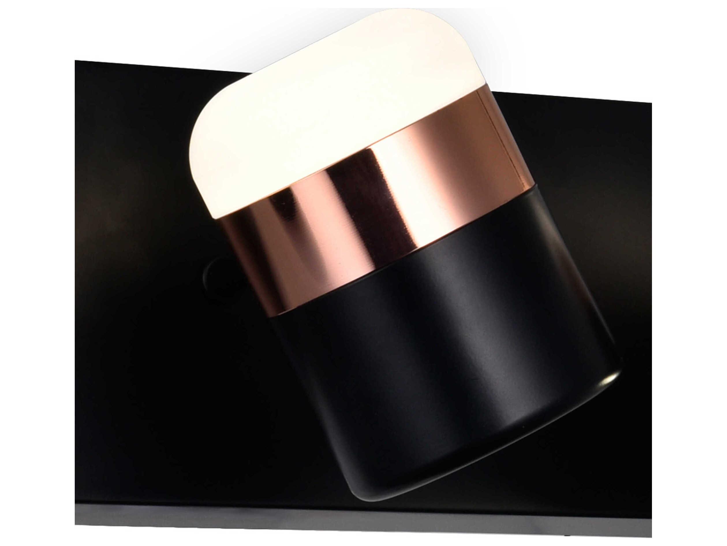 CWI Lighting Moxie Black Vanity Light