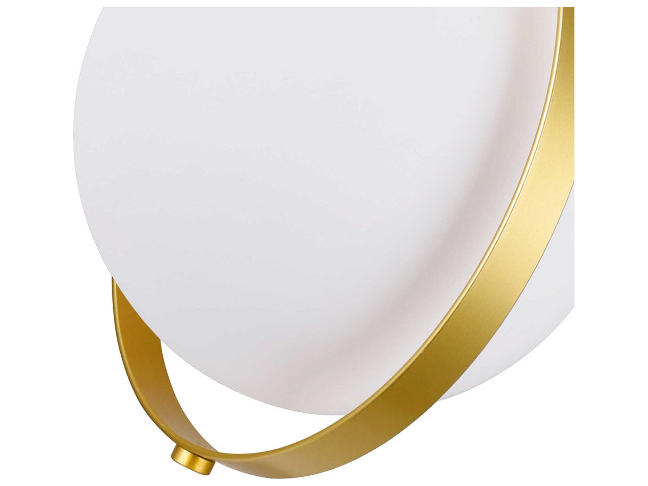 CWI Lighting Da Vinci 6-Light Medallion Gold Globe Pendant