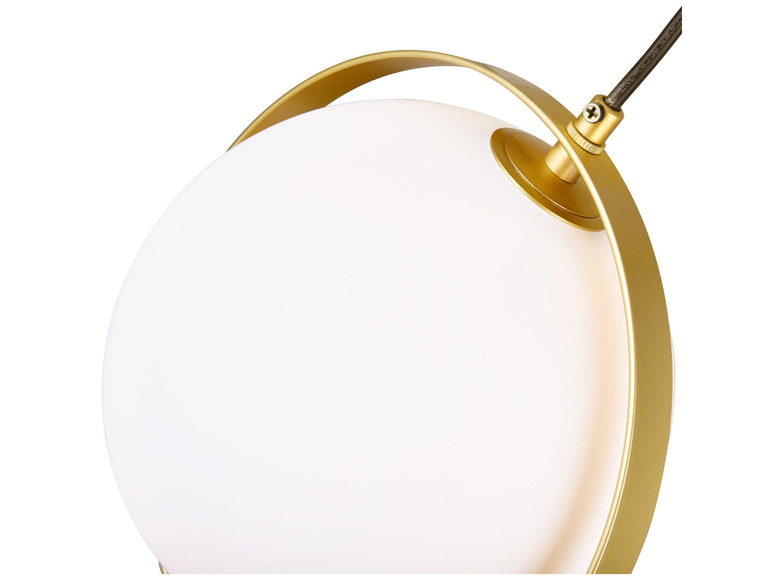 CWI Lighting Da Vinci 1-Light Medallion Gold Wall Sconce